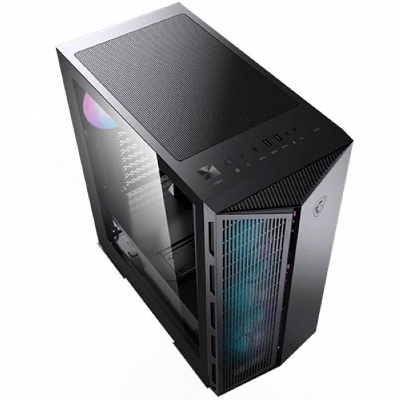 Gabinete Gamer MSI MPG VELOX 100R 4 FAN ARGB ATX USB Tipo C Cristal Templado 