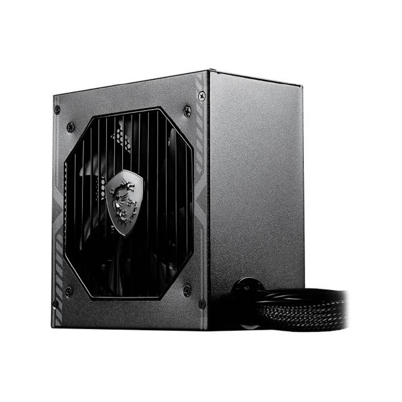 Fuente de Poder PC 650W Gamer MSI 80 Plus Bronze MAG A650BN ATX