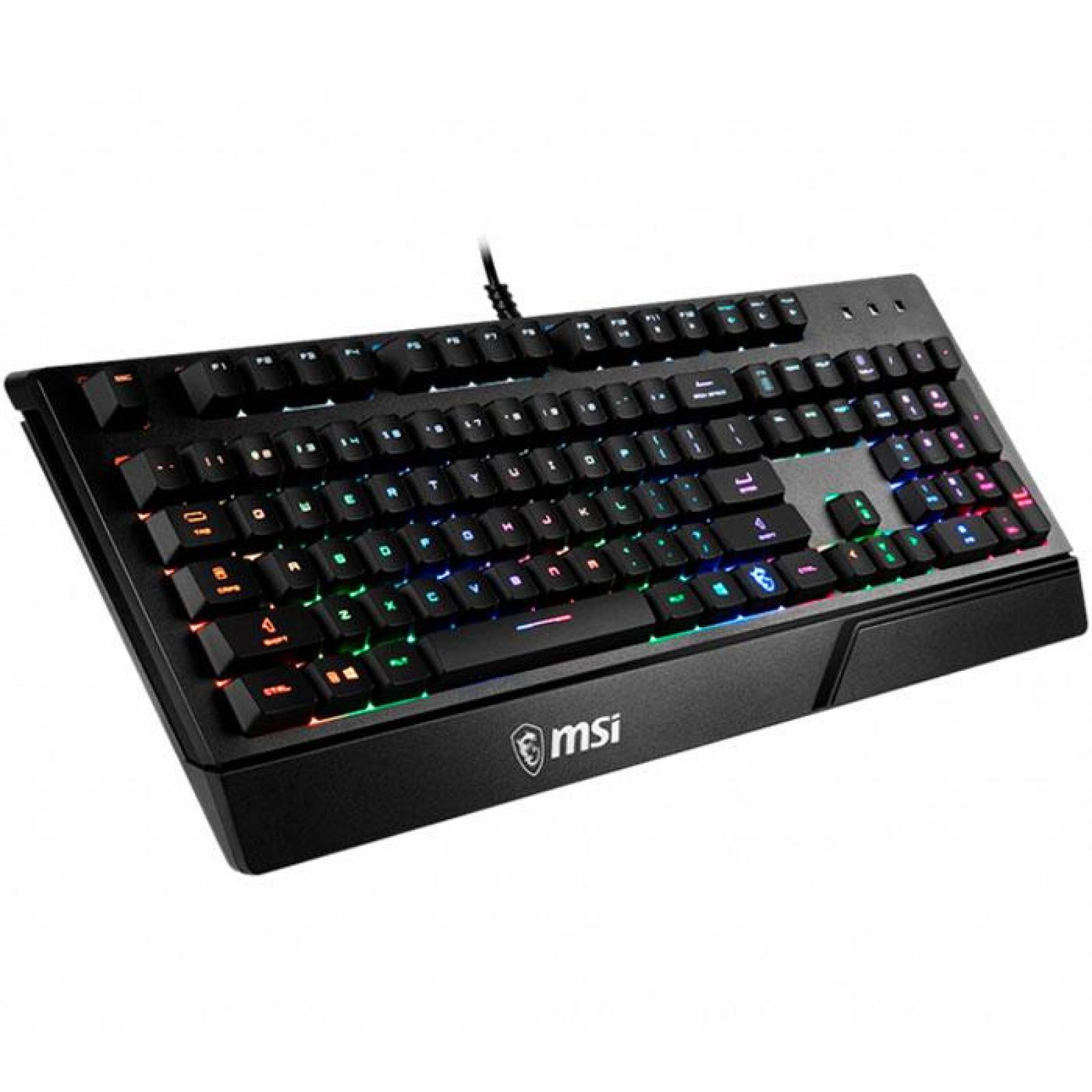 Teclado Gamer MSI VIGOR GK20 US USB Anti Ghosting Iluminacion 