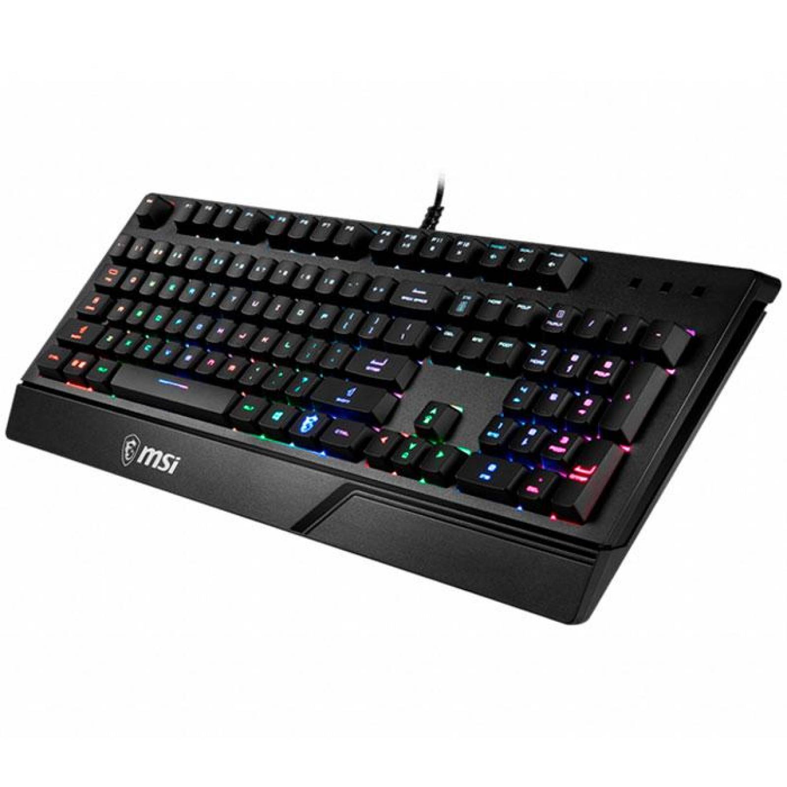 Teclado Gamer MSI VIGOR GK20 US USB Anti Ghosting Iluminacion 