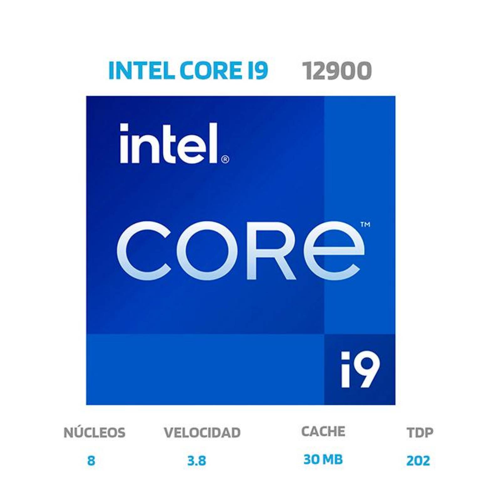 Procesador INTEL Core I9 12900 5.1 GHz 8 Core 1700 BX8071512900 