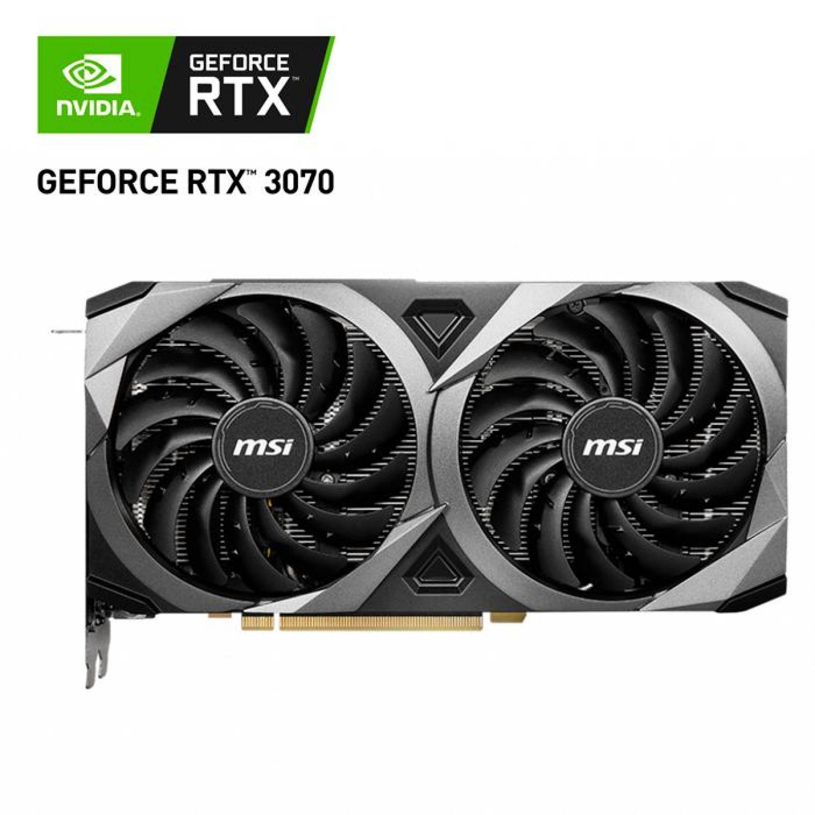 Tarjeta de video MSI GeForce RTX 3070 VENTUS 2X 8G OC LHR 