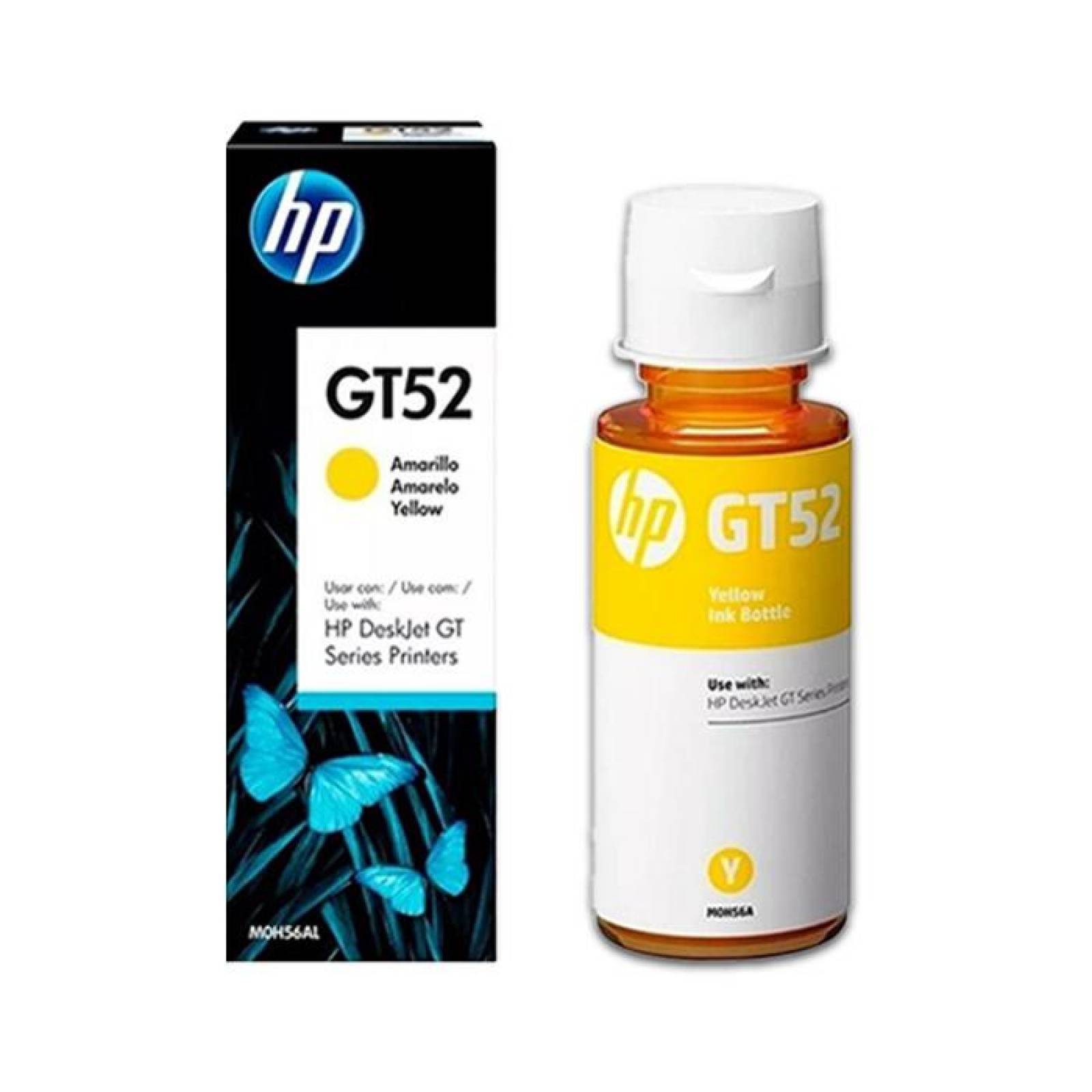 Kit 4 Botellas Tinta HP GT52 GT53 Ink Tank 100 300 400 Smart Tank 500 600 GT52CAM-GT53 