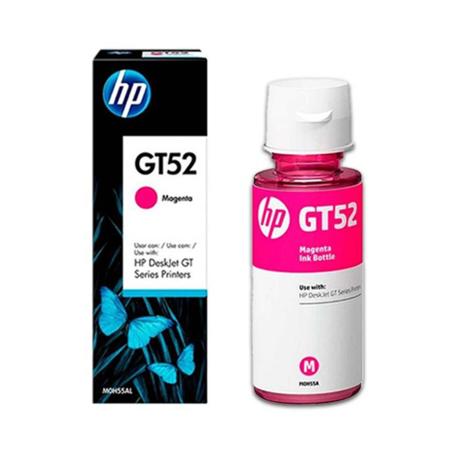 Kit 4 Botellas Tinta HP GT52 GT53 Ink Tank 100 300 400 Smart Tank 500 600 GT52CAM-GT53 