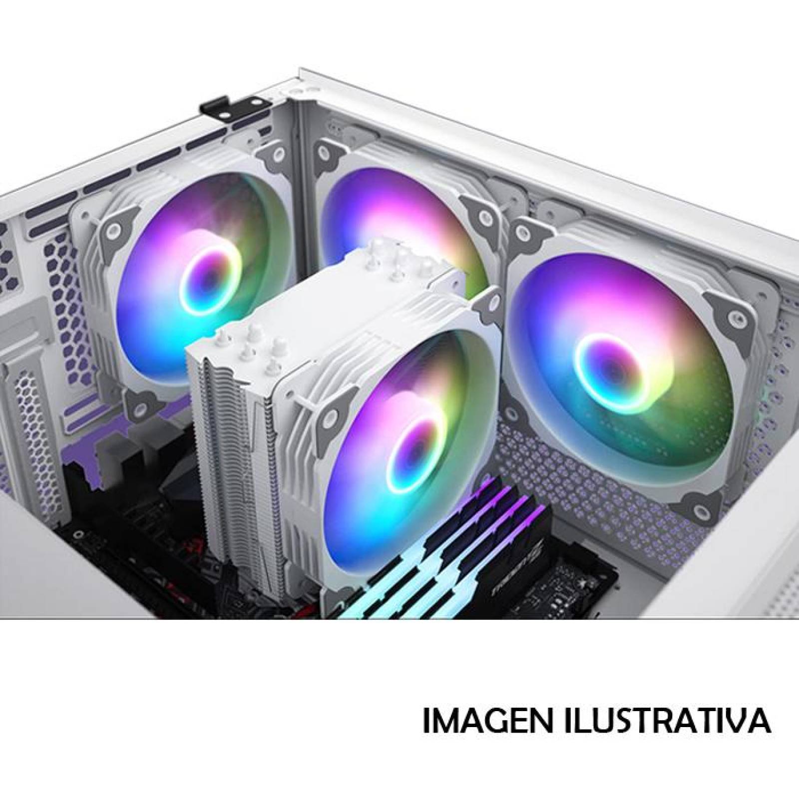 Disipador CPU VETROO V5 ARGB INTEL 12th LGA 1700 AMD AM4 