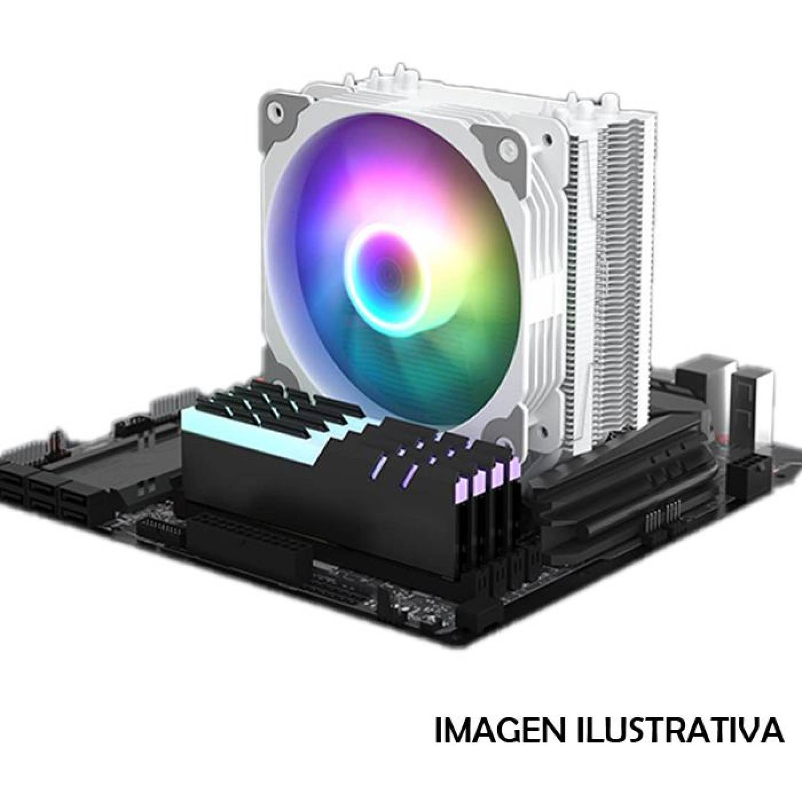 Disipador CPU VETROO V5 ARGB INTEL 12th LGA 1700 AMD AM4 