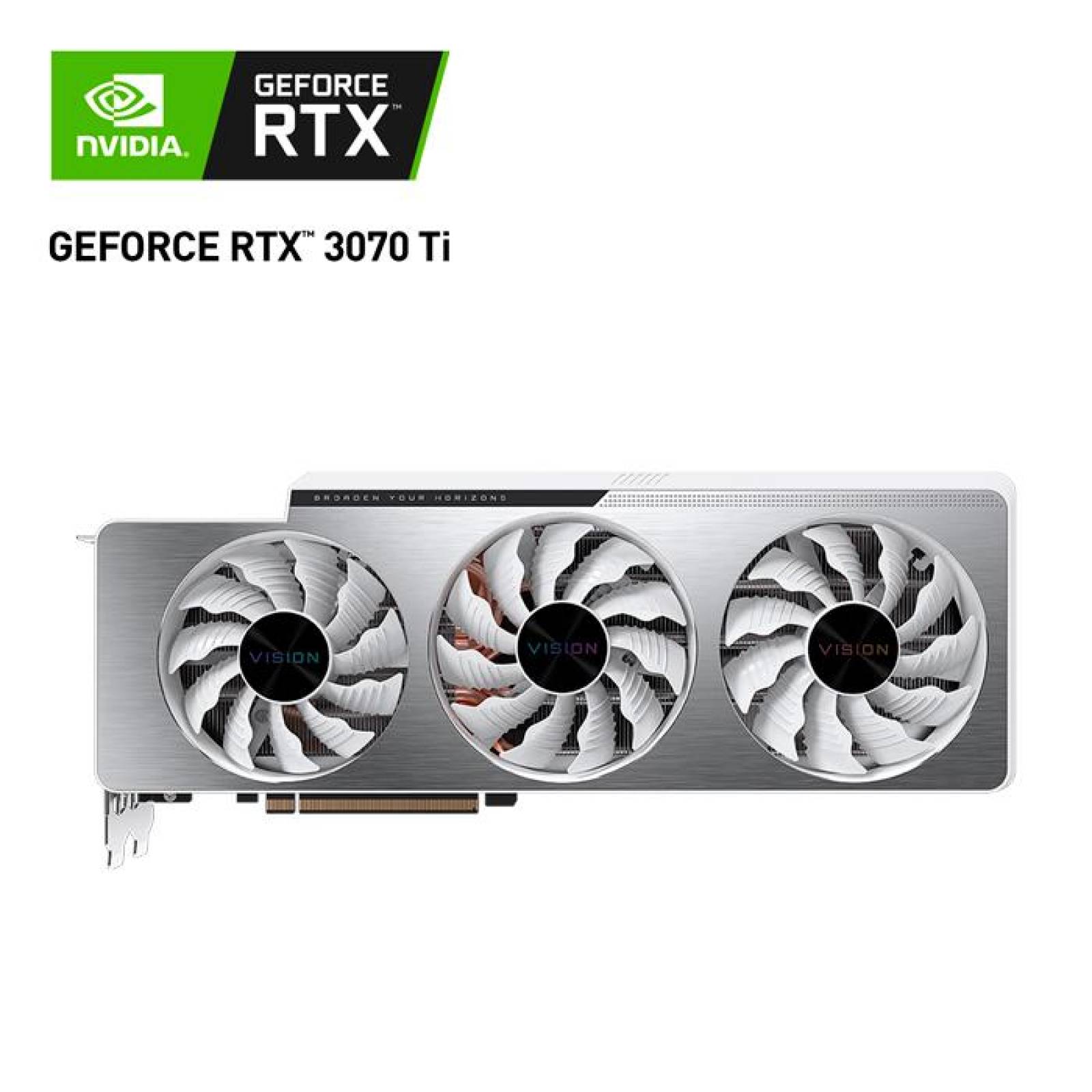 Tarjeta de Video GIGABYTE RTX 3070 TI VISION OC 8G GDDR6X