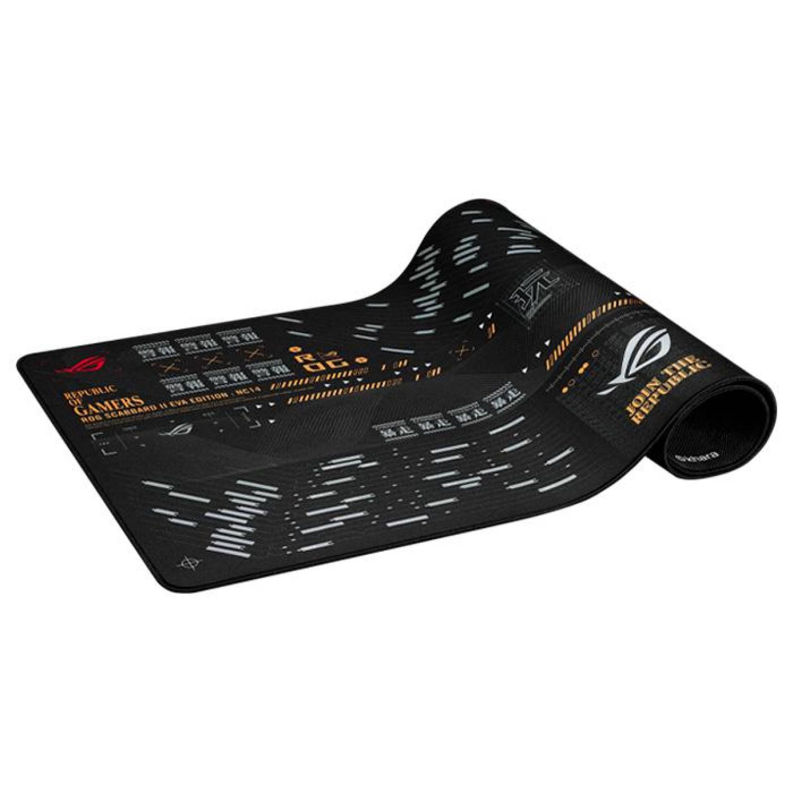 Mouse Pad Gamer ASUS ROG Scabbard II EVA Edition Extragrande Negro 