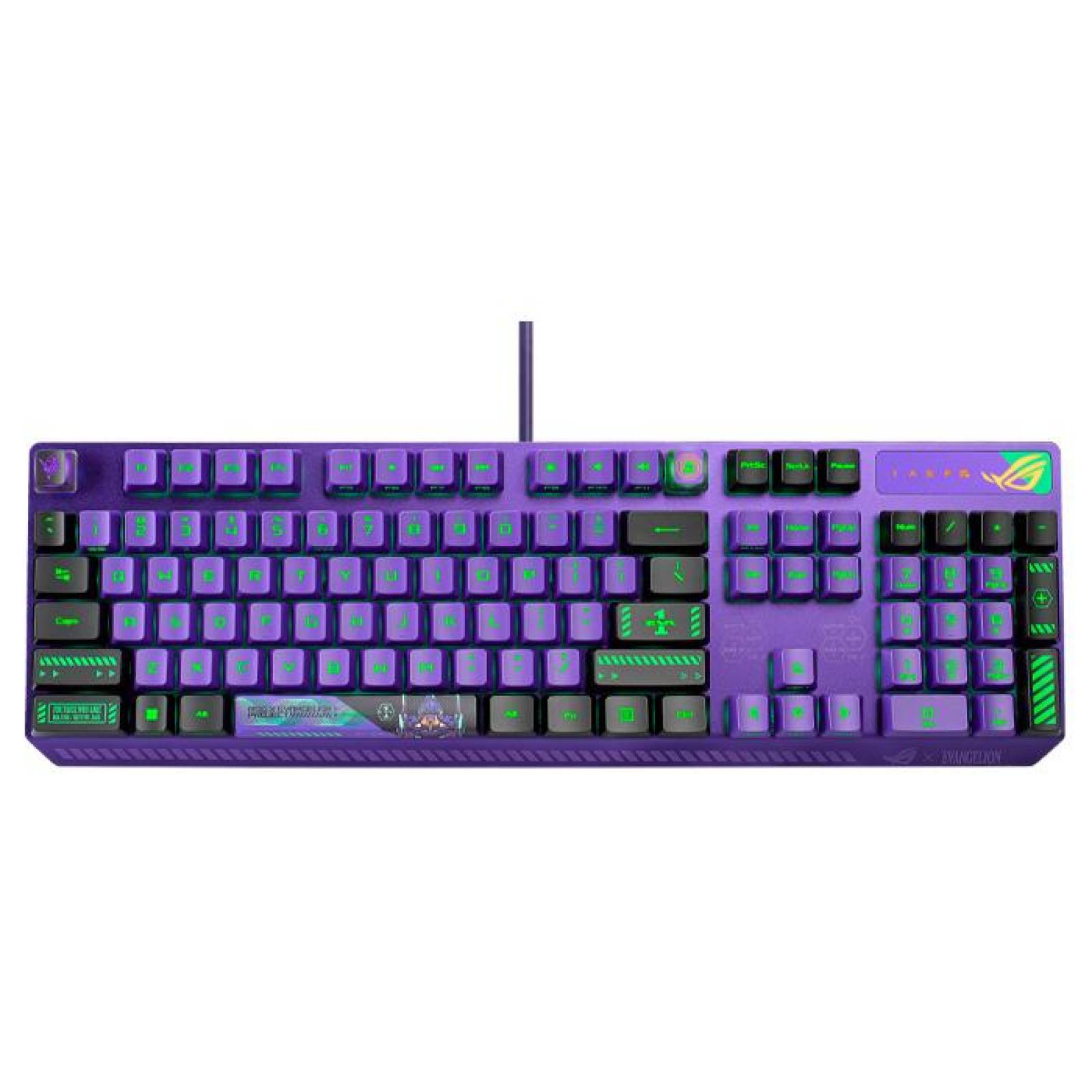 Teclado Mecánico Gamer ASUS ROG Strix Scope RX EVA EDITION RGB MX USB 