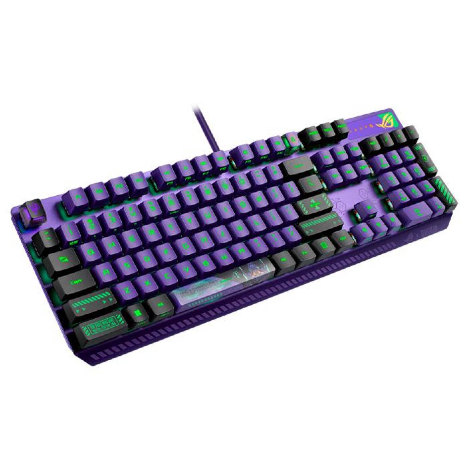 Teclado Mecánico Gamer ASUS ROG Strix Scope RX EVA EDITION RGB MX USB 
