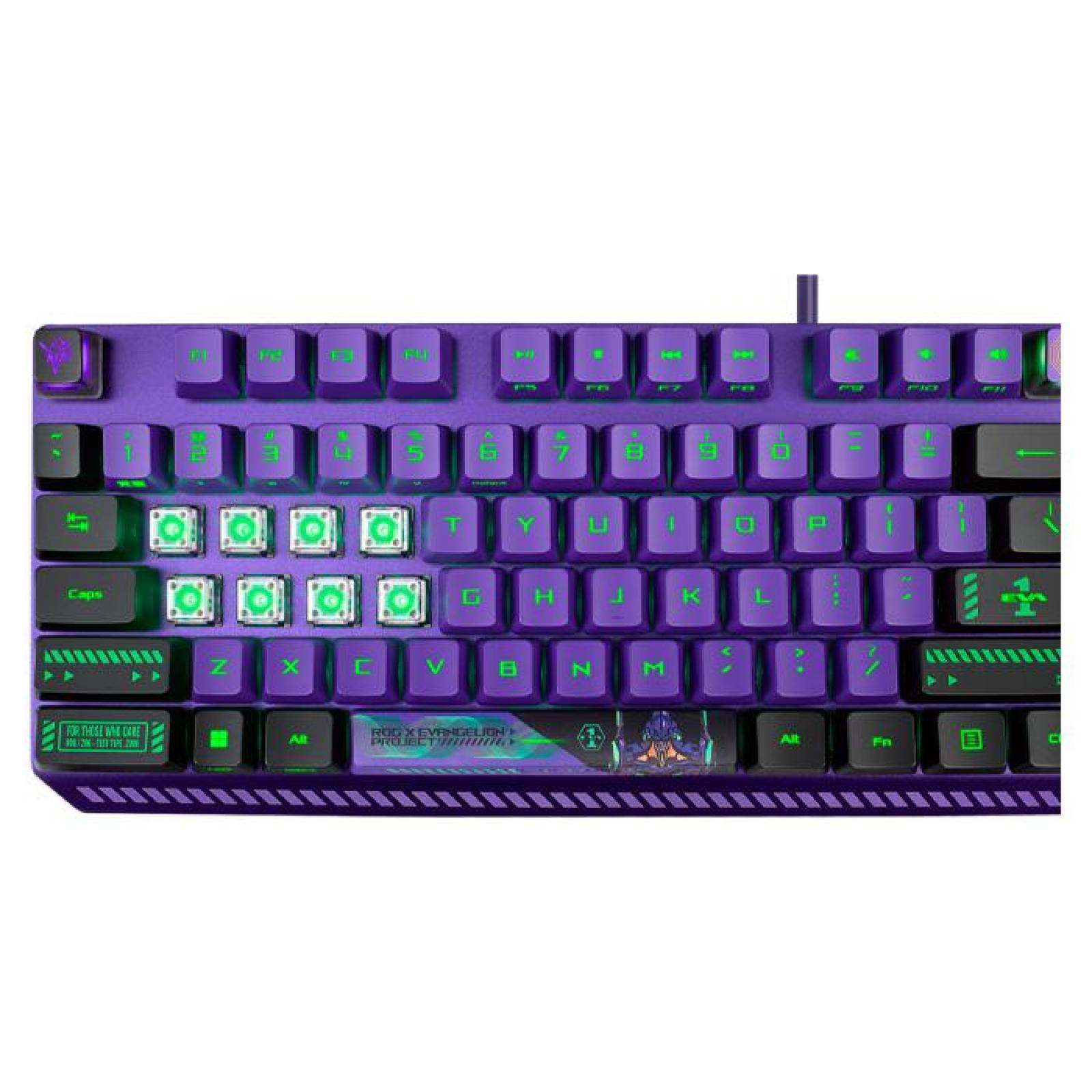 Teclado Mecánico Gamer ASUS ROG Strix Scope RX EVA EDITION RGB MX USB 