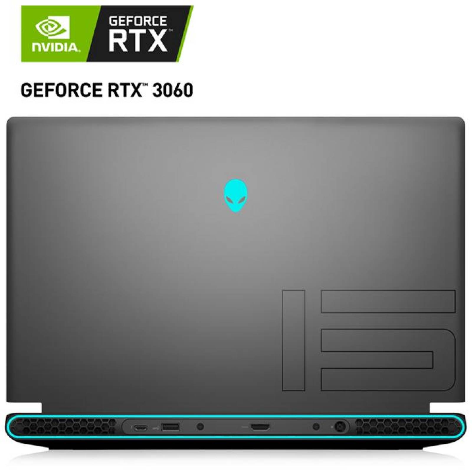 Laptop Gamer DELL Alienware GeForce RTX 3060 Core I7 16GB 512 SSD 15.6 