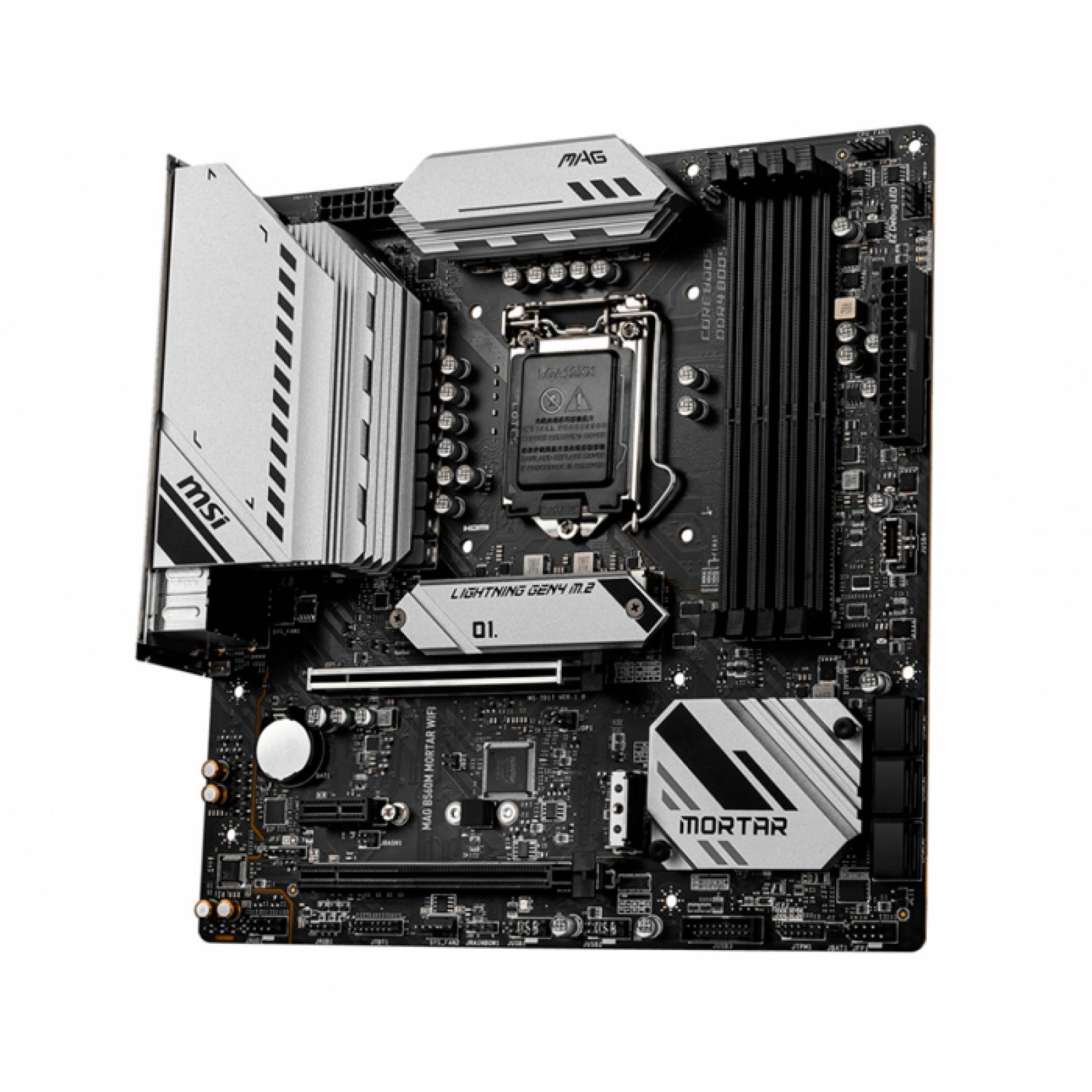 Tarjeta Madre MSI MAG B560M MORTAR WIFI Intel 1200 DDR4 Micro ATX 