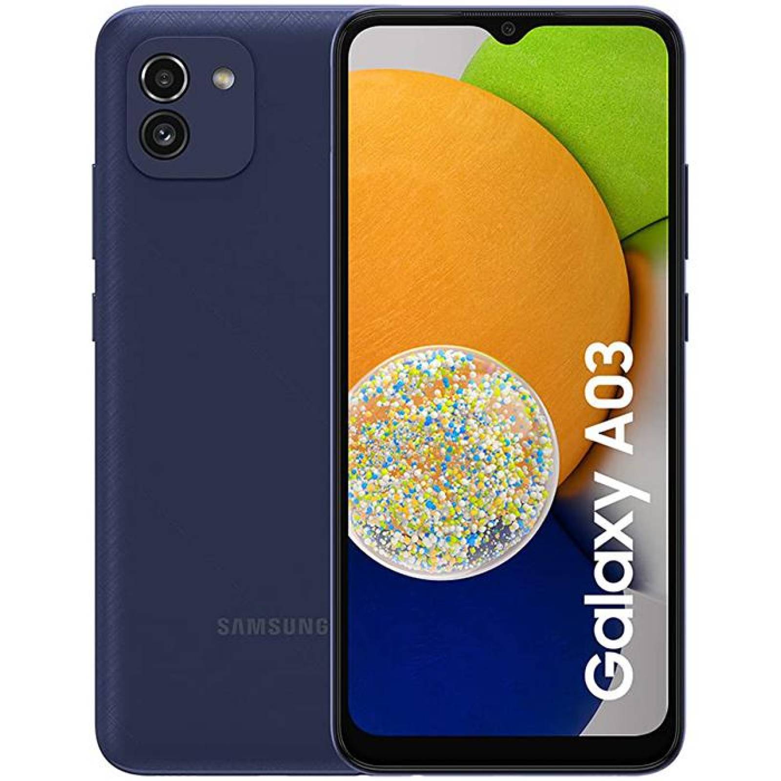 Celular SAMSUNG Galaxy A03 4GB 128GB 6.5 HD+ LCD Doble Camara 48MP