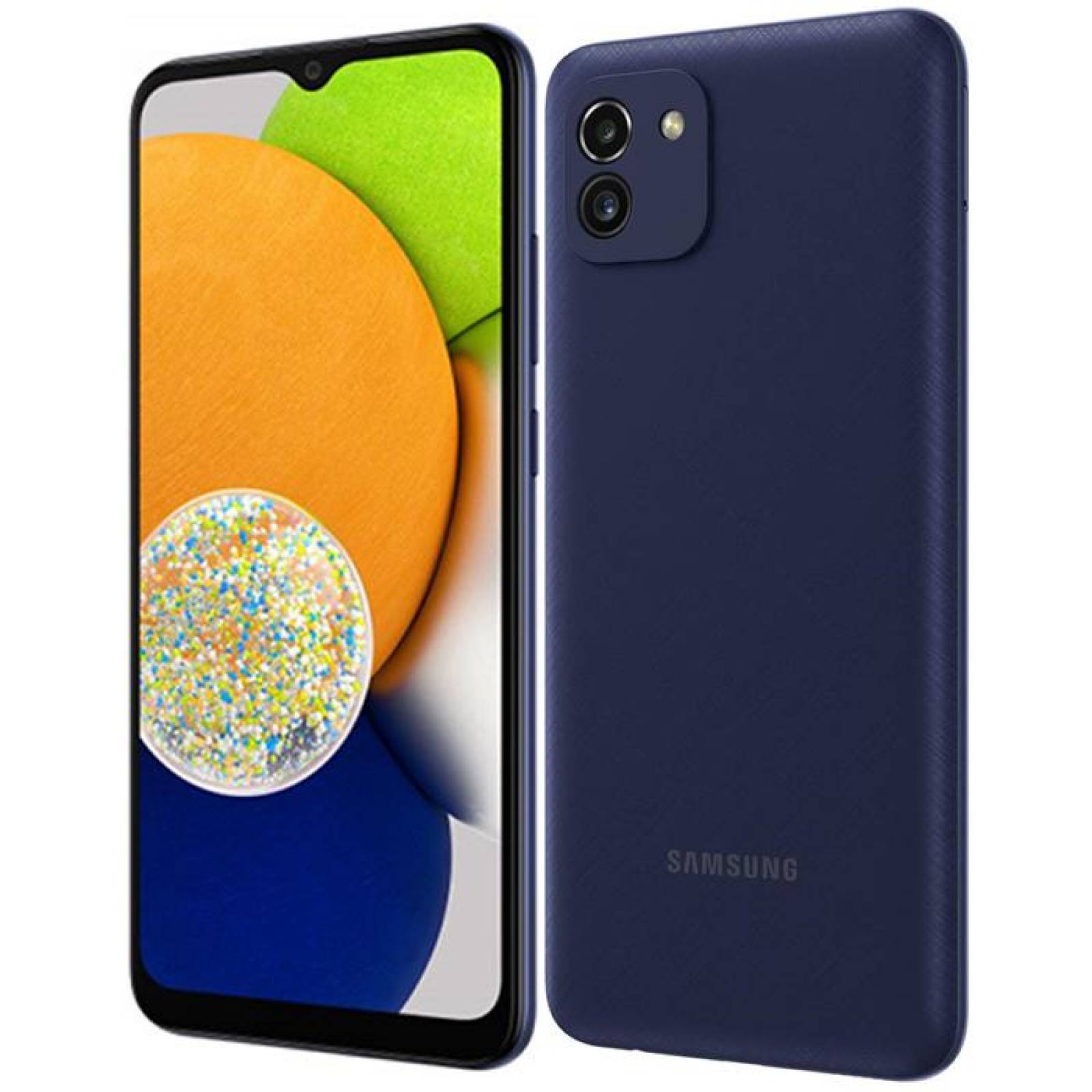 Celular SAMSUNG Galaxy A03 4GB 128GB 6.5 HD+ LCD Doble Camara 48MP