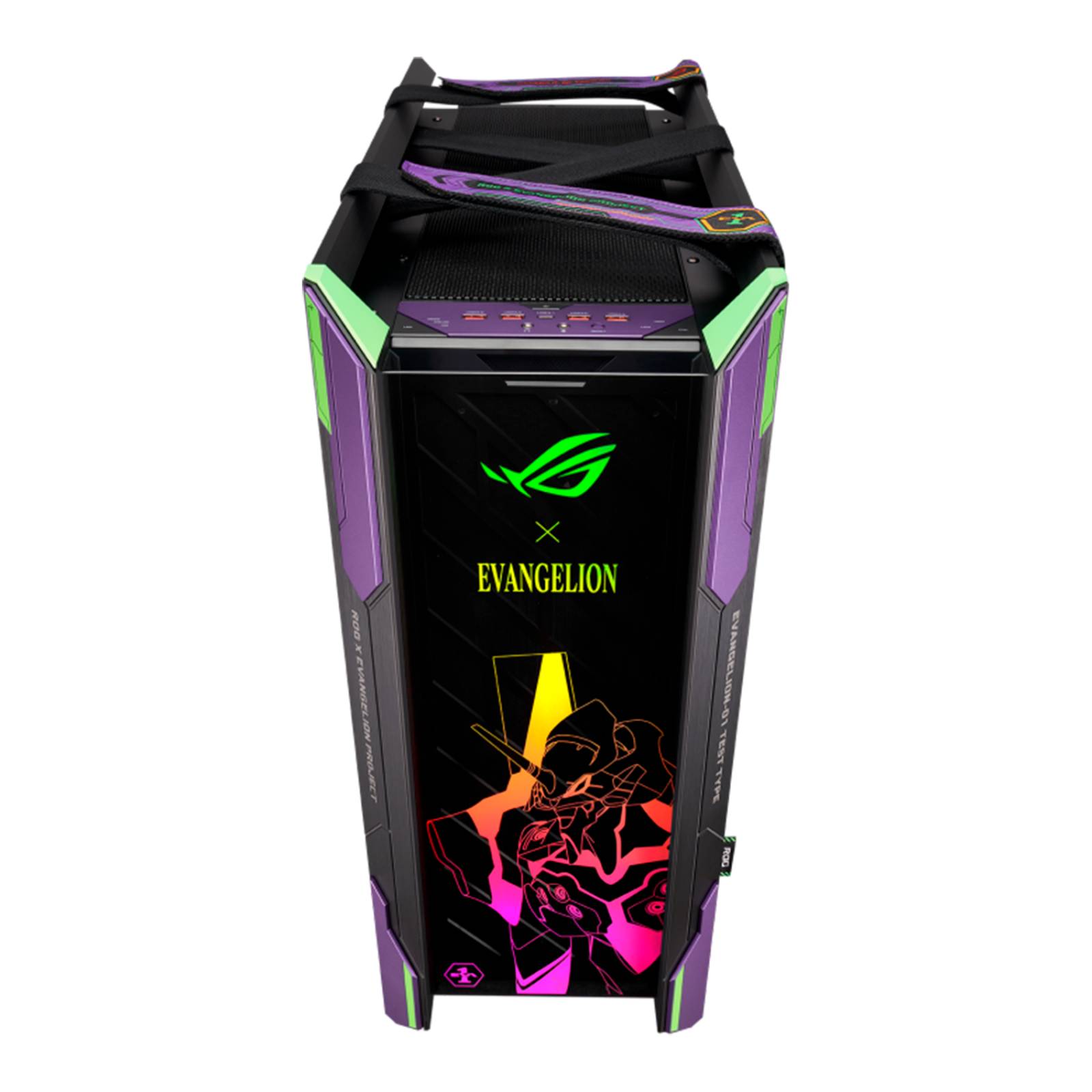 Gabinete Gamer ASUS ROG Strix ROG Strix Helios EVA Edition Cristal Templado RGB GX601