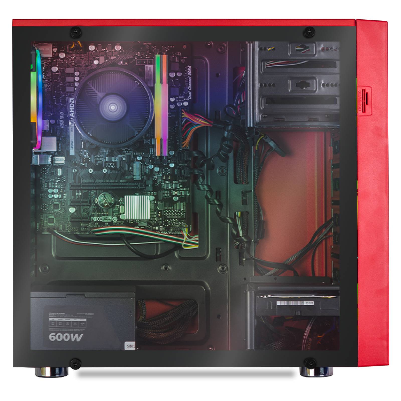 Xtreme PC Gamer AMD Radeon Vega Renoir Ryzen 5 5600G 16GB SSD 240GB 2TB Monitor 27 WIFI