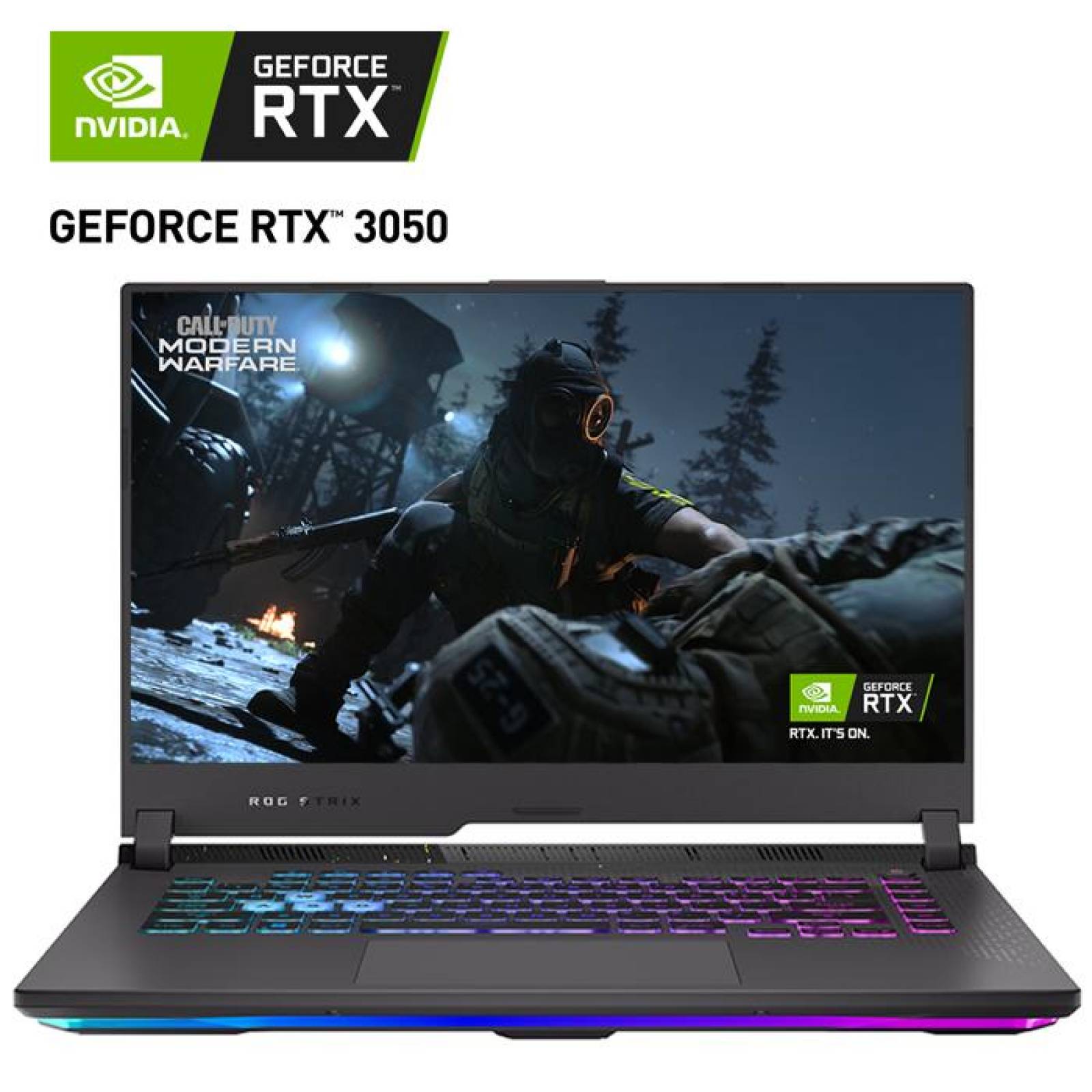 Laptop Gamer ASUS ROG Strix G15 GeForce RTX 3050 Ryzen 7 6800H 8GB DDR5 M.2 512 SSD 15.6 