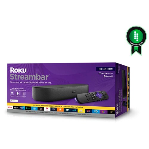 TV BOX ROKU STREAMBAR ALL IN ONE HD 4K Streaming HDMI 9102R 