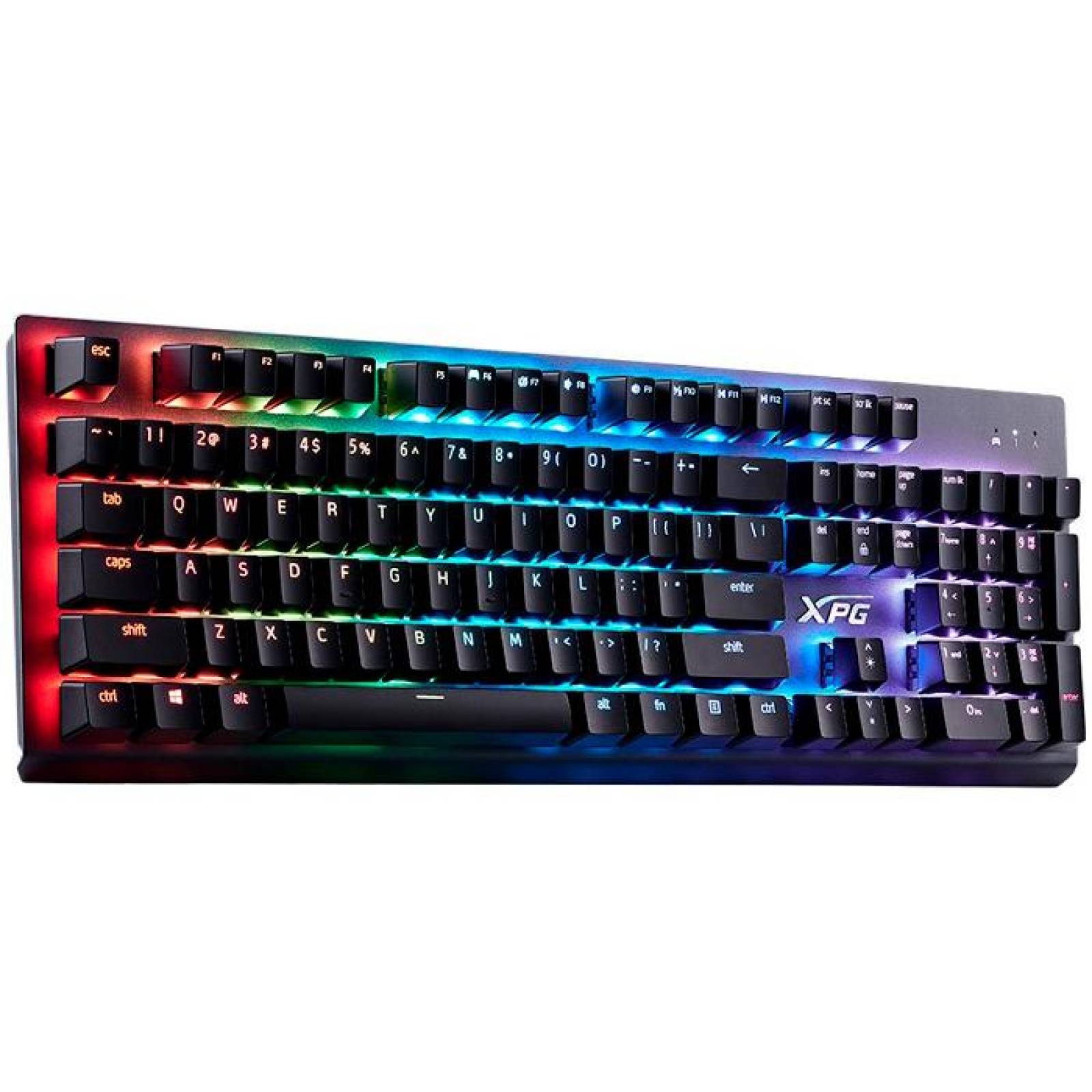 Teclado Gamer Mecanico XPG MAGE RGB Alambrico USB MAGE105RD-BKCES 