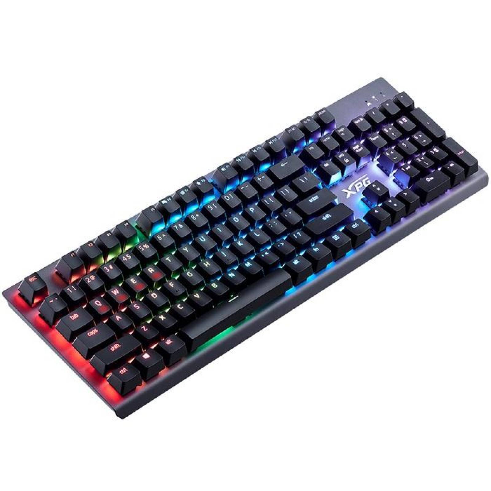 Teclado Gamer Mecanico XPG MAGE RGB Alambrico USB MAGE105RD-BKCES 