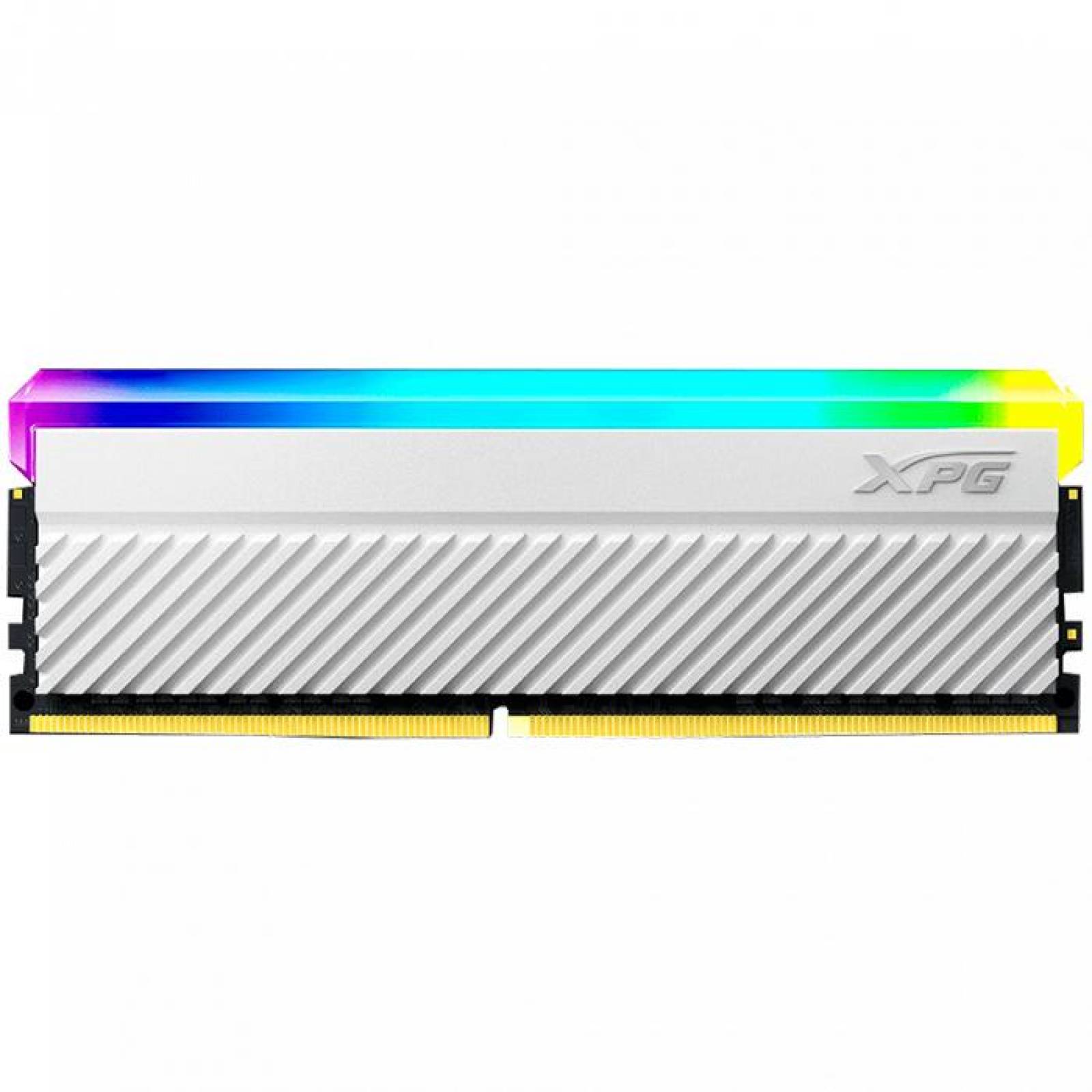 Memoria RAM DDR4 8GB 3600MHz XPG SPECTRIX D45 RGB Blanco AX4U36008G18I-CWHD45G 