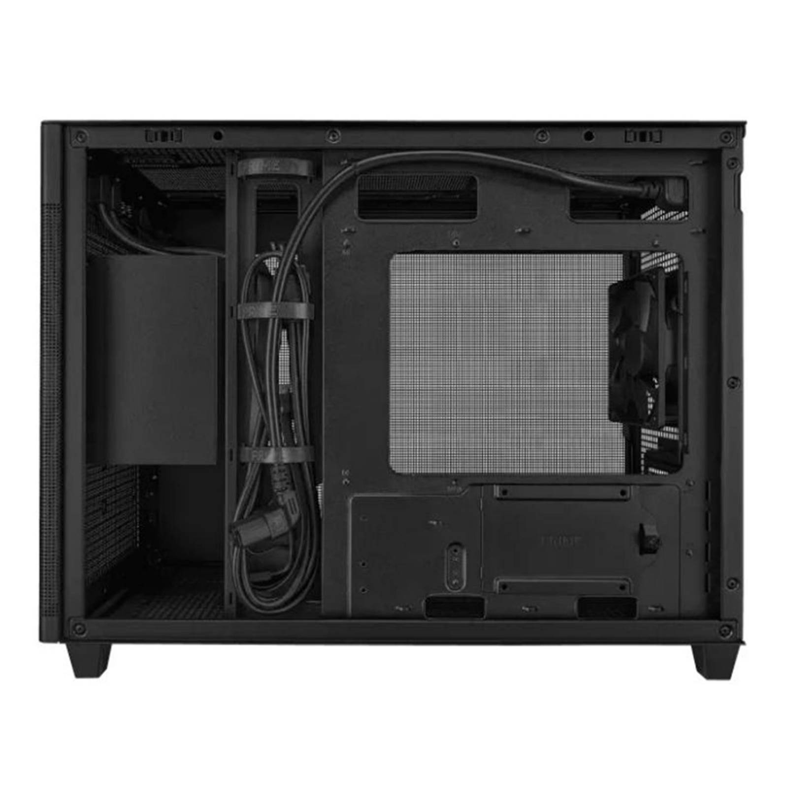 Gabinete ASUS Prime AP201 Micro ATX Mini Torre 1 Fan USB-C Negro 