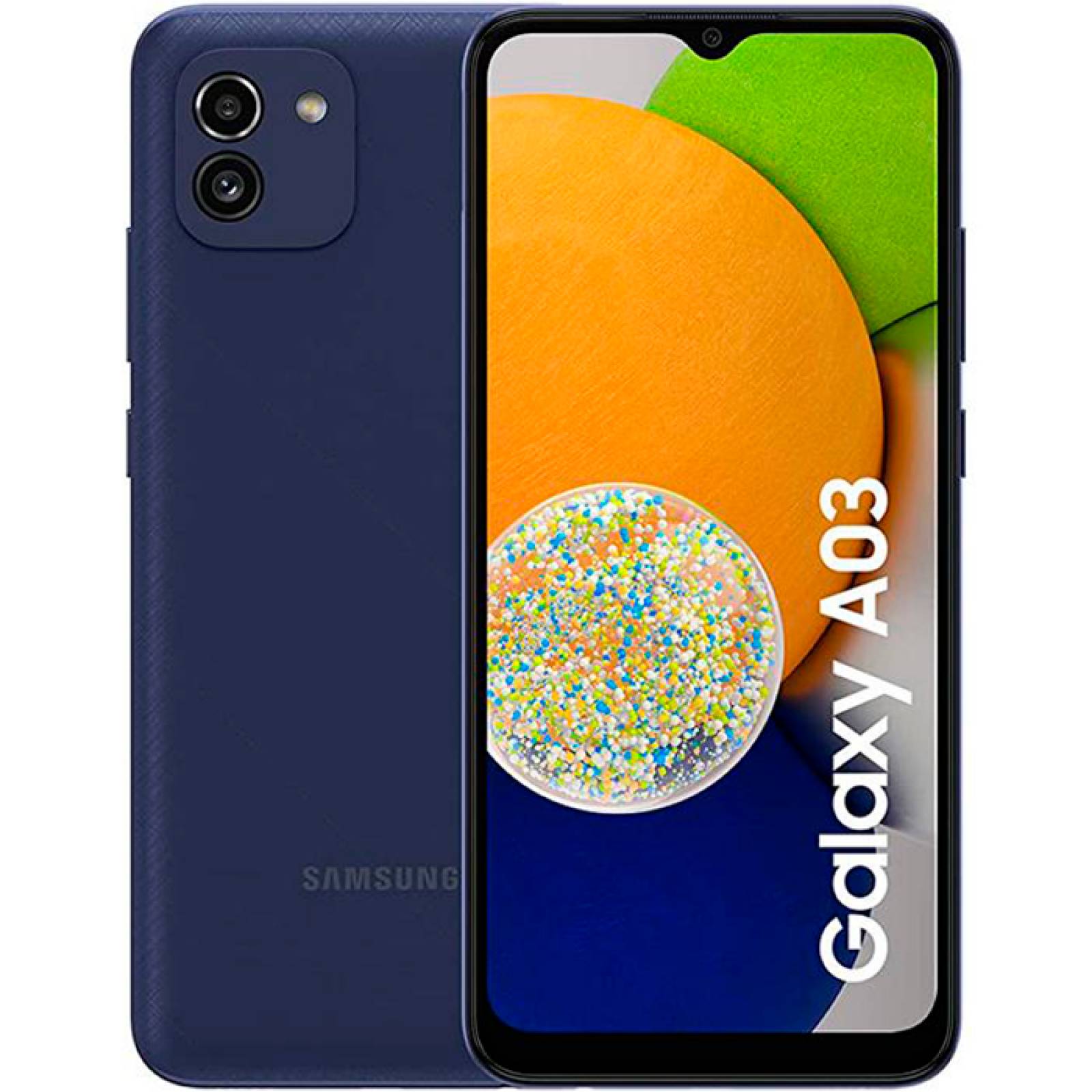 Celular SAMSUNG Galaxy A03 4GB 64GB 6.5 HD+ LCD Doble Camara 48MP