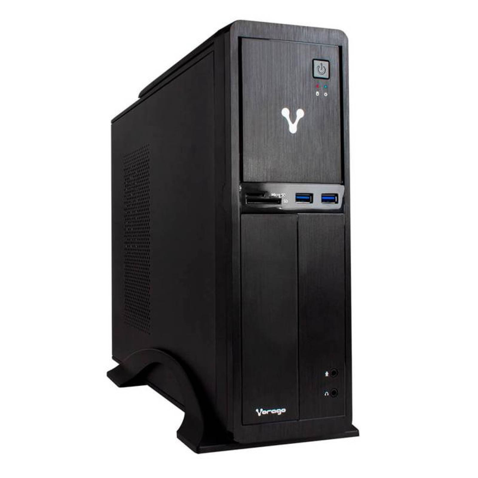 Computadora PC completa VORAGO SLIMBAY 4 Core I3 9100 8GB 240GB SSD Monitor 21.5 9100-NOS-3-V2