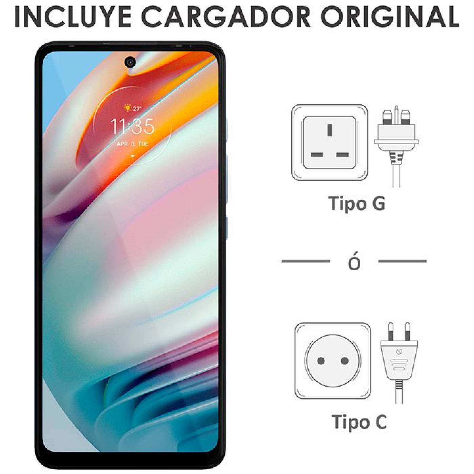 Celular MOTOROLA Moto G60 4GB 128GB 6.8 Full HD+ Triple Camara 108MP 