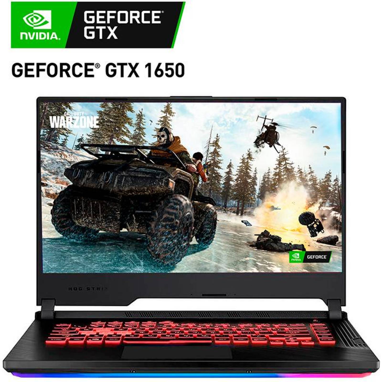 Laptop Gamer ASUS ROG GTX 1650 Core i7 8GB 512GB 15.6 Reacondicionado 