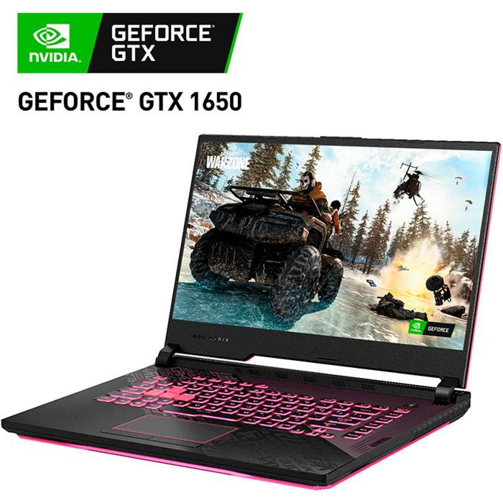 Laptop Gamer ASUS ROG GTX 1650 Core i7 8GB 512GB 15.6 Reacondicionado 