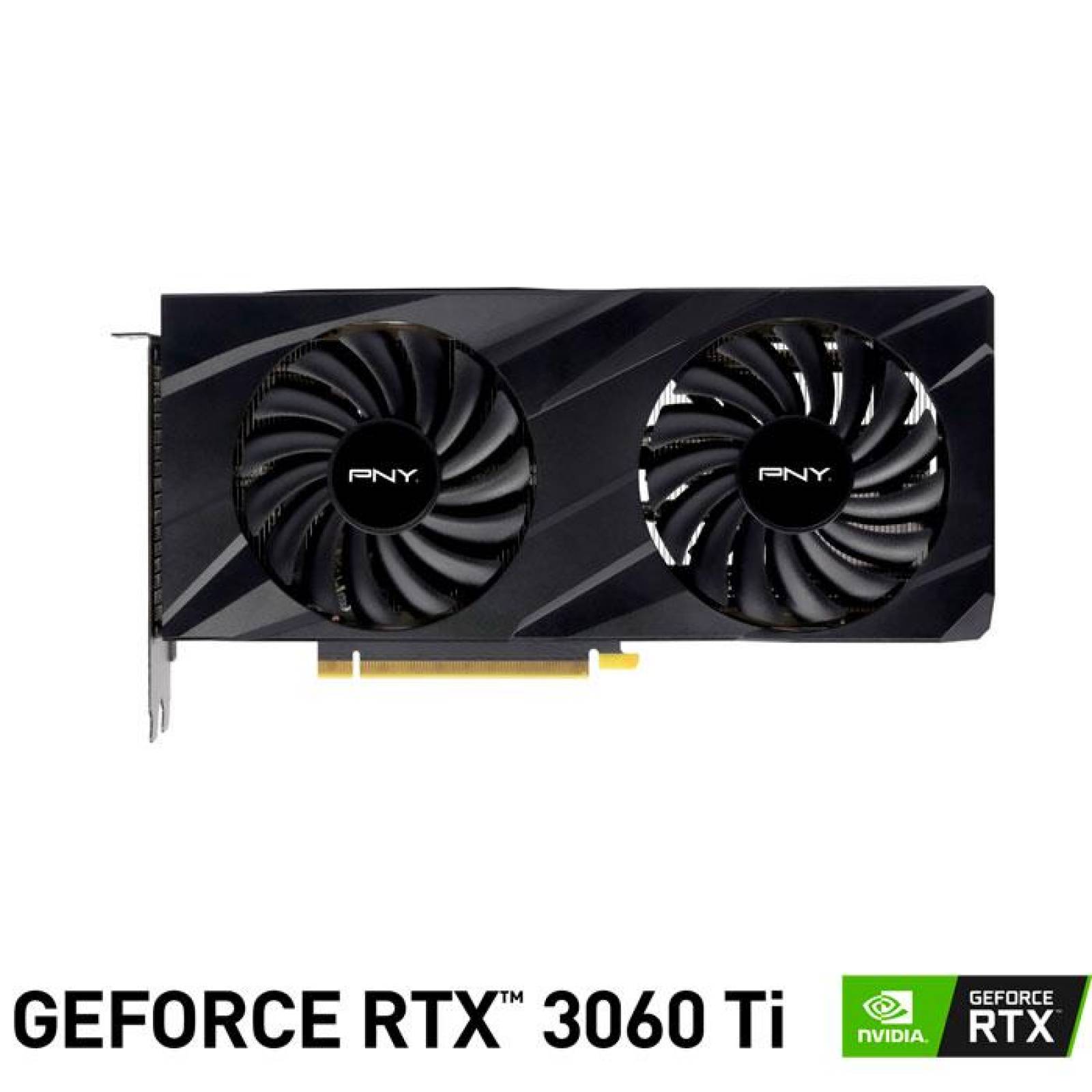 Tarjeta de Video PNY GeForce RTX 3060 TI 8GB VERTO Dual Fan LHR GDDR6 