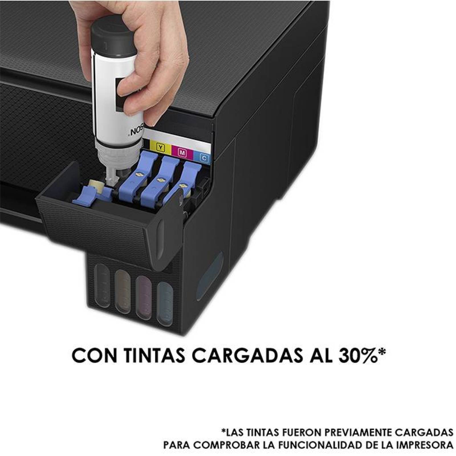 Impresora Multifuncional Epson L3210 Tintas Cargadas (Reacondicionado) 