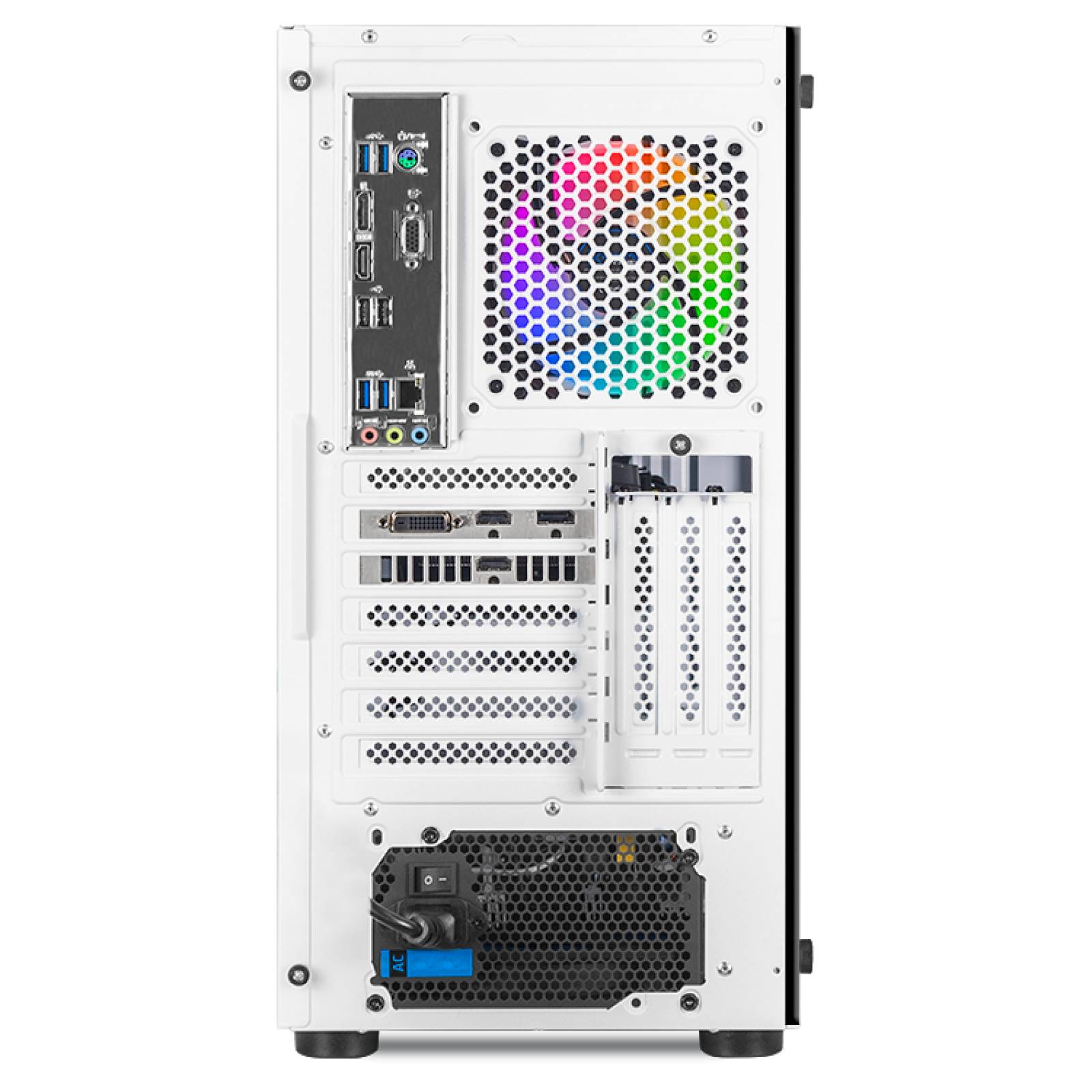 Xtreme PC Gamer Geforce RTX 2060 Ryzen 7 5700X 16GB SSD 500GB 2TB WIFI White 