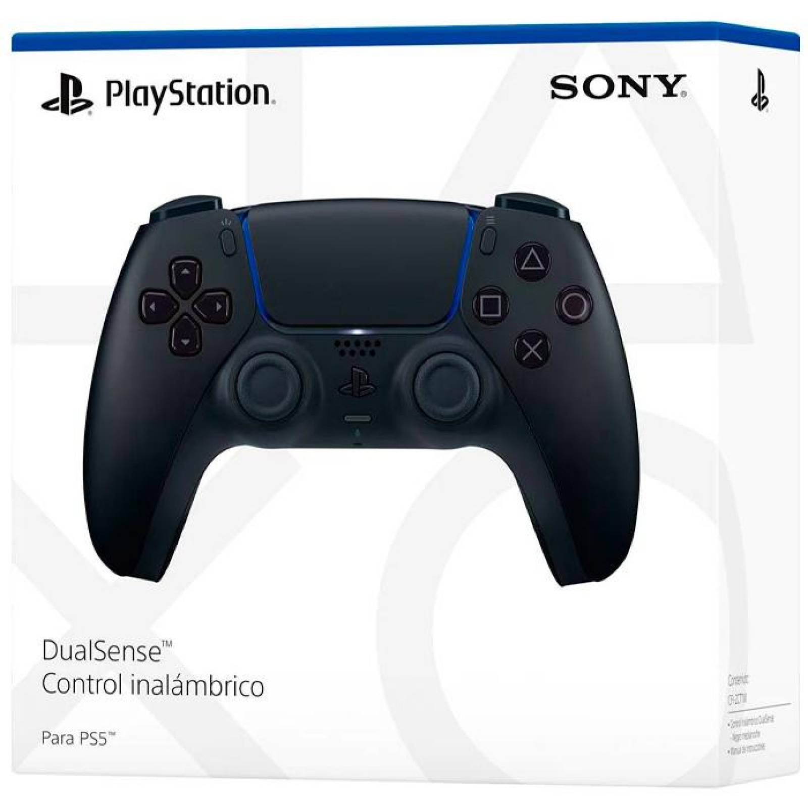 Control PS5 PlayStation 5 Dualsense Inalambrico Midnight Black 3006392 