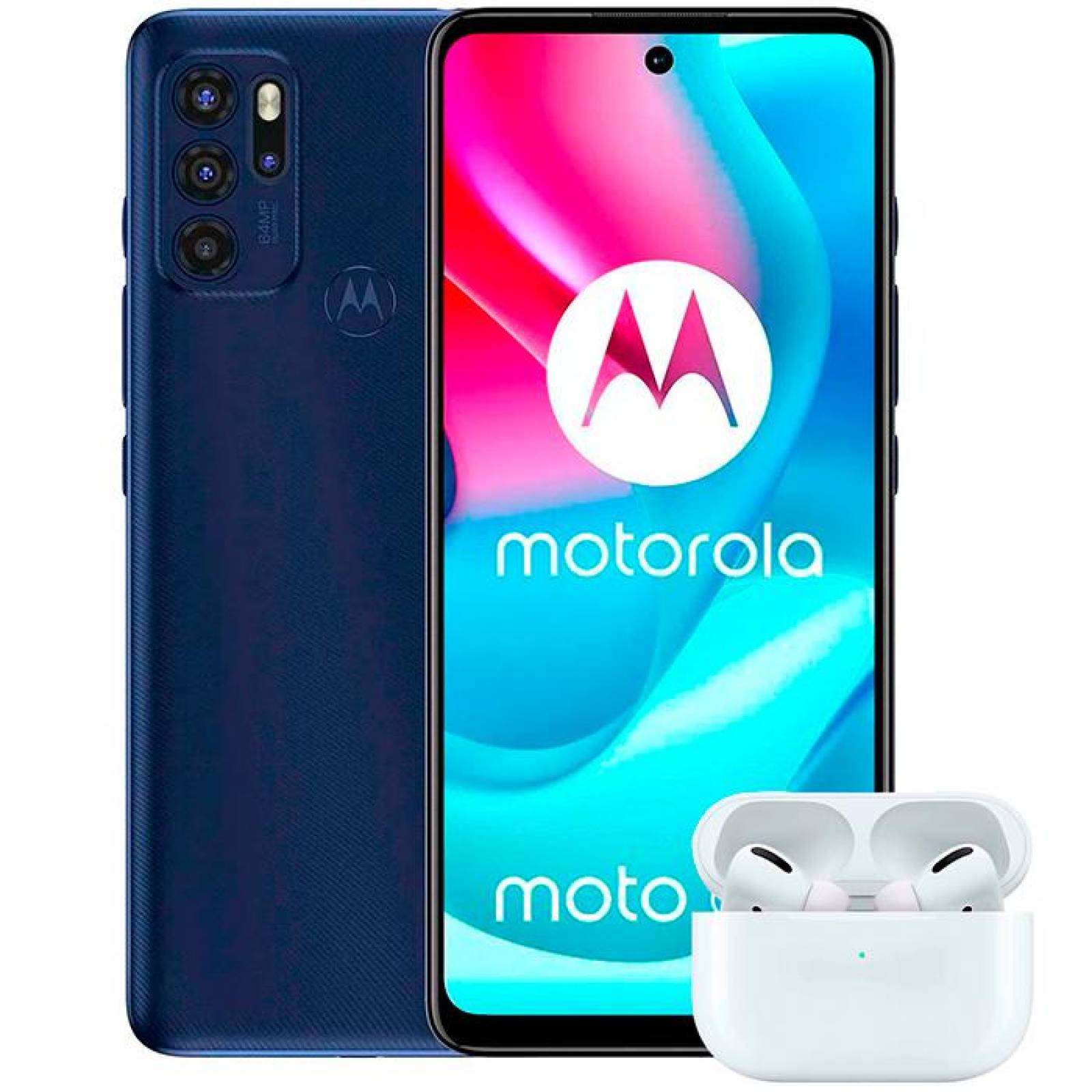 Celular MOTOROLA Moto G60s 6GB 128GB Audifonos Inalambricos