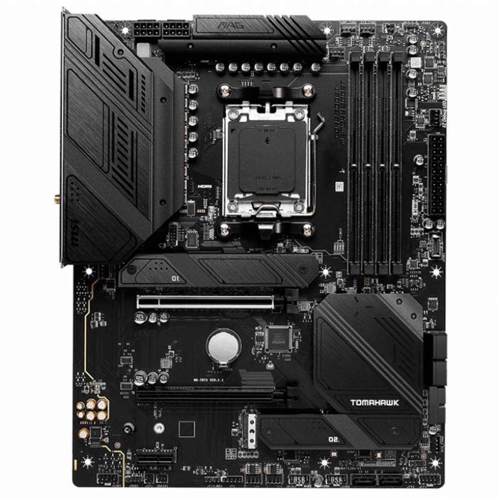 Tarjeta Madre MSI MAG B650 TOMAHAWK WIFI AM5 6E DDR5 USB ATX