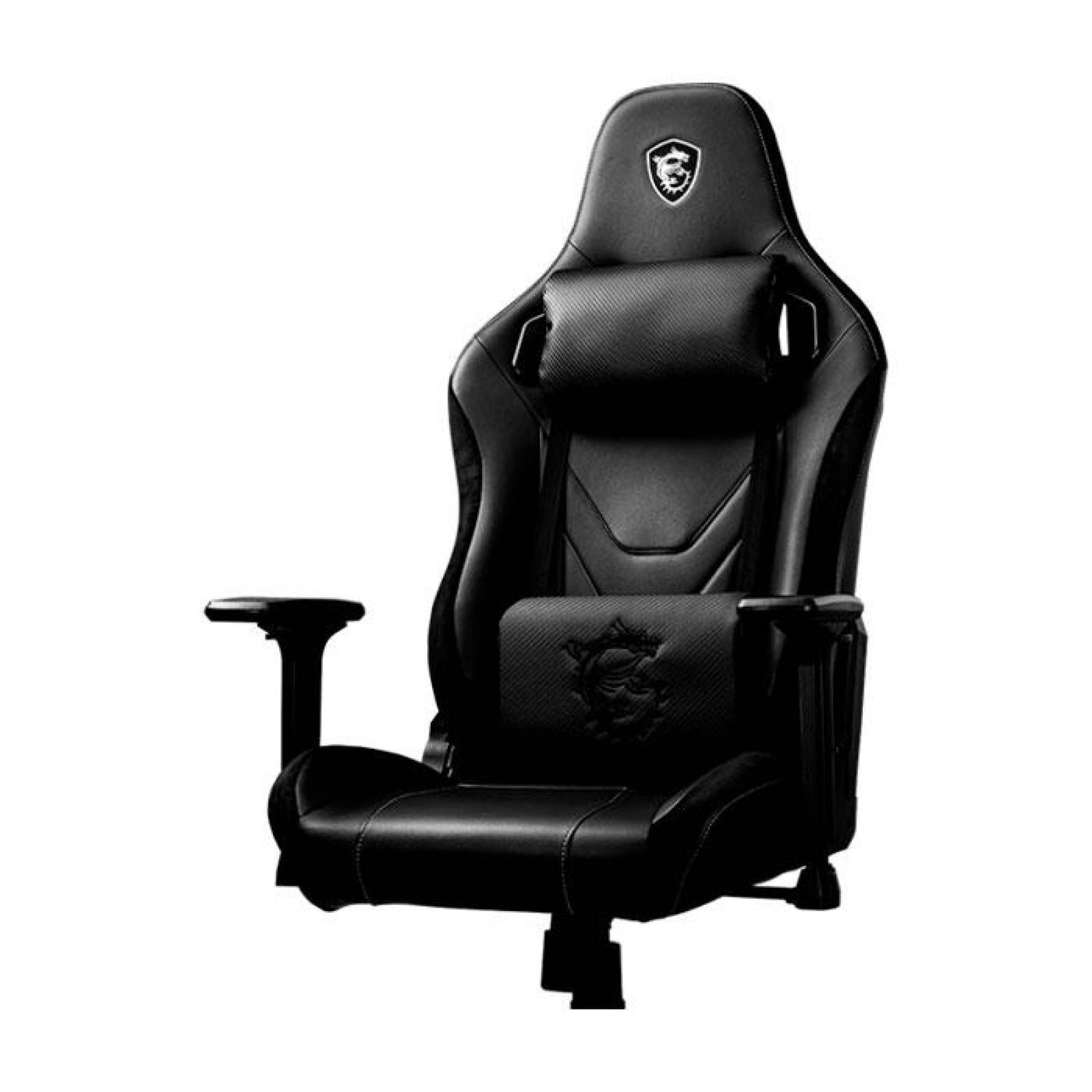Silla Gamer MSI MAG CH130 X Cuero PVC 150Kg Reclinable Negro 