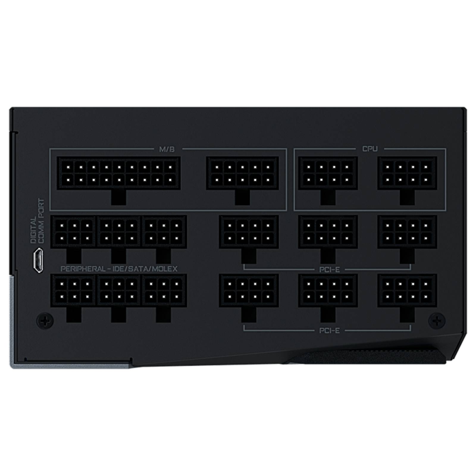 Fuente de Poder PC Gamer 1200W AORUS 80 Plus Platinum Modular GP-AP1200PM 