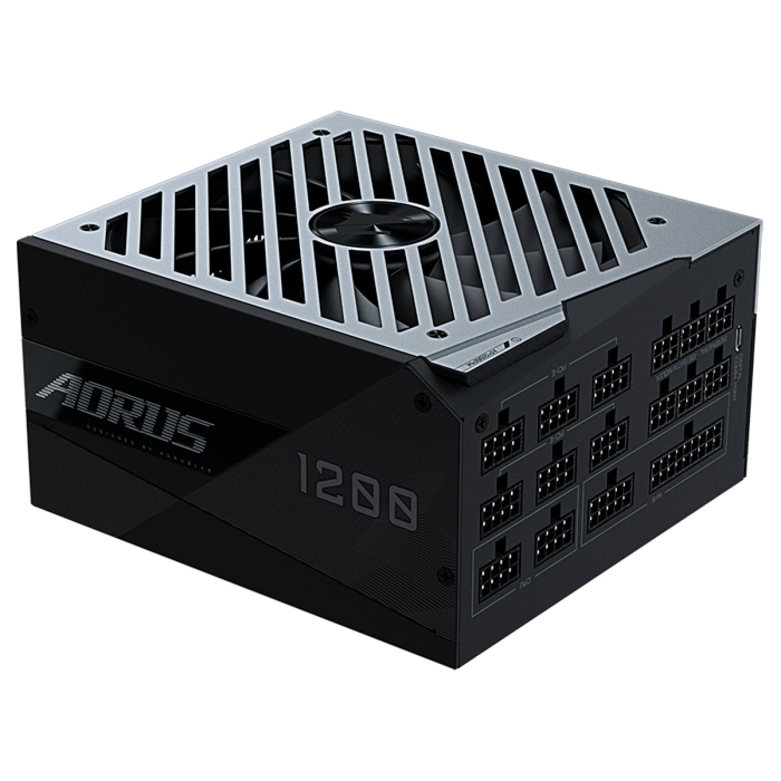Fuente de Poder PC Gamer 1200W AORUS 80 Plus Platinum Modular GP-AP1200PM 