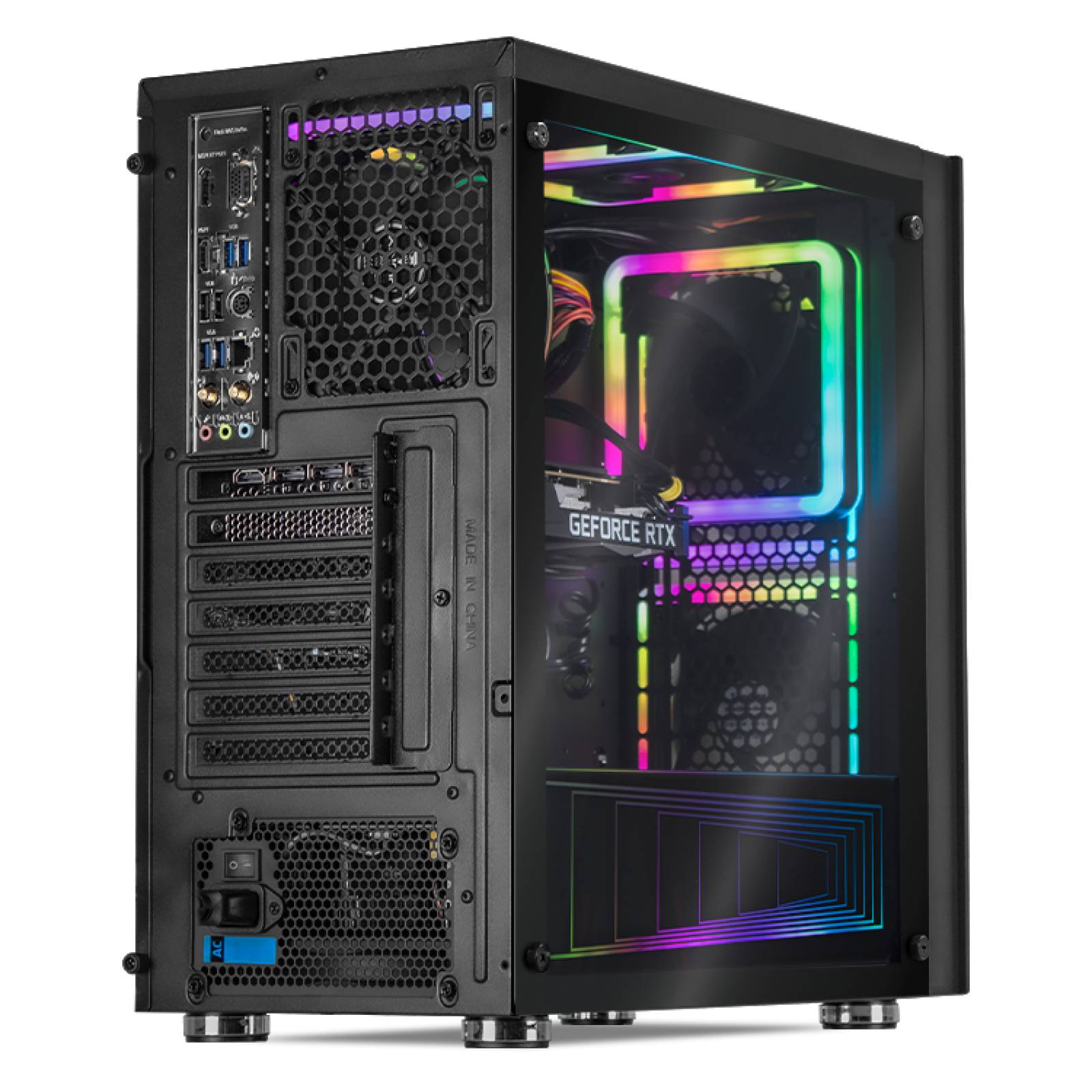 Xtreme PC Gamer Geforce RTX 3060 Ryzen 7 5700X 16GB SSD 500GB 2TB WIFI 