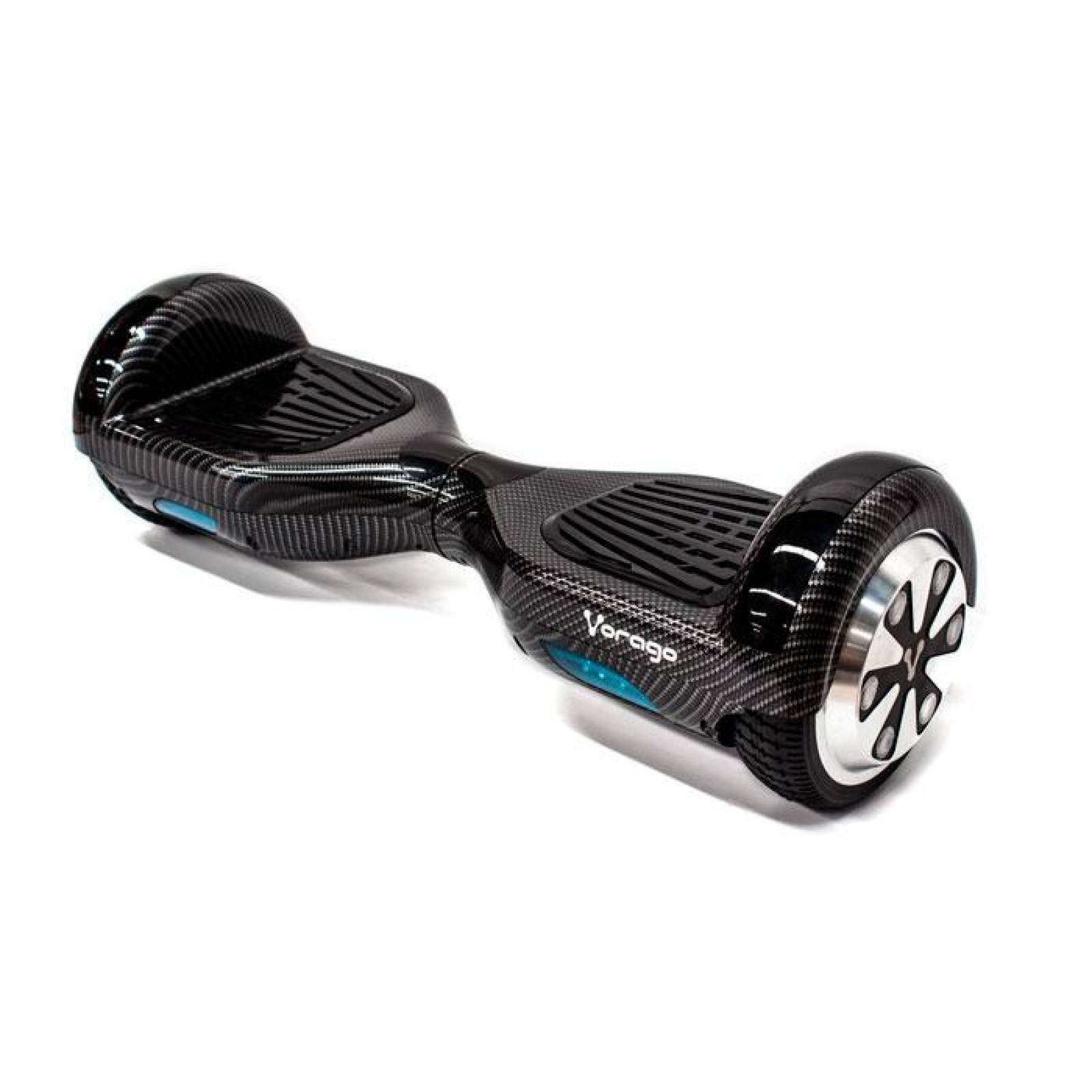 Skate eléctrico hoverboard Ninoto S-80 Negro/Blanco 16 cm