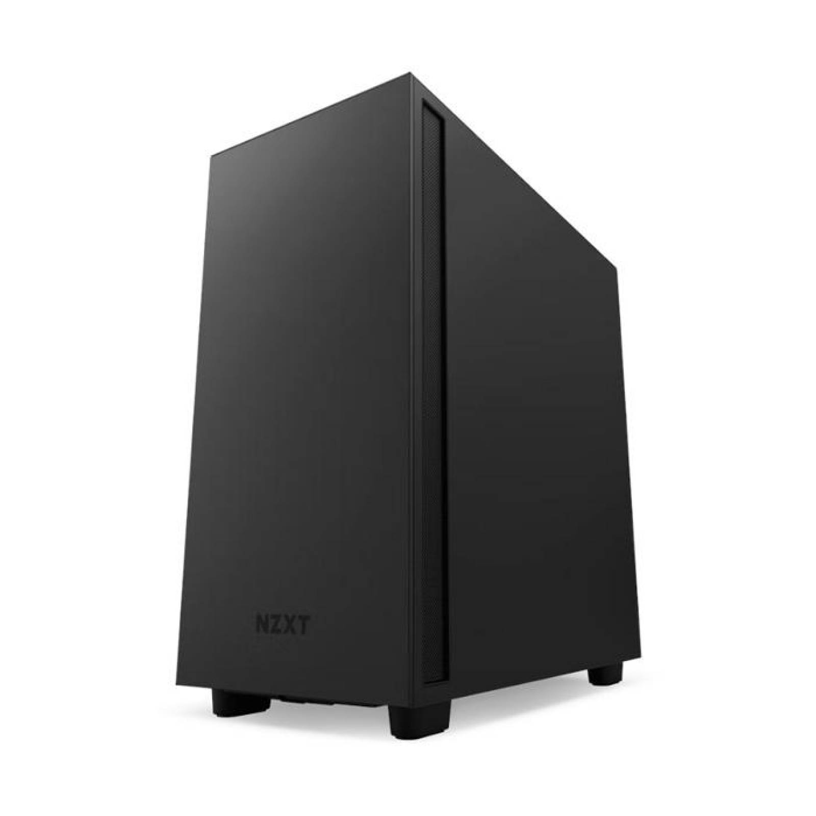 Gabinete Gamer NZXT H7 ATX Media Torre 2 Fan Cristal Templado USB-C Negro CM-H71BB-01 
