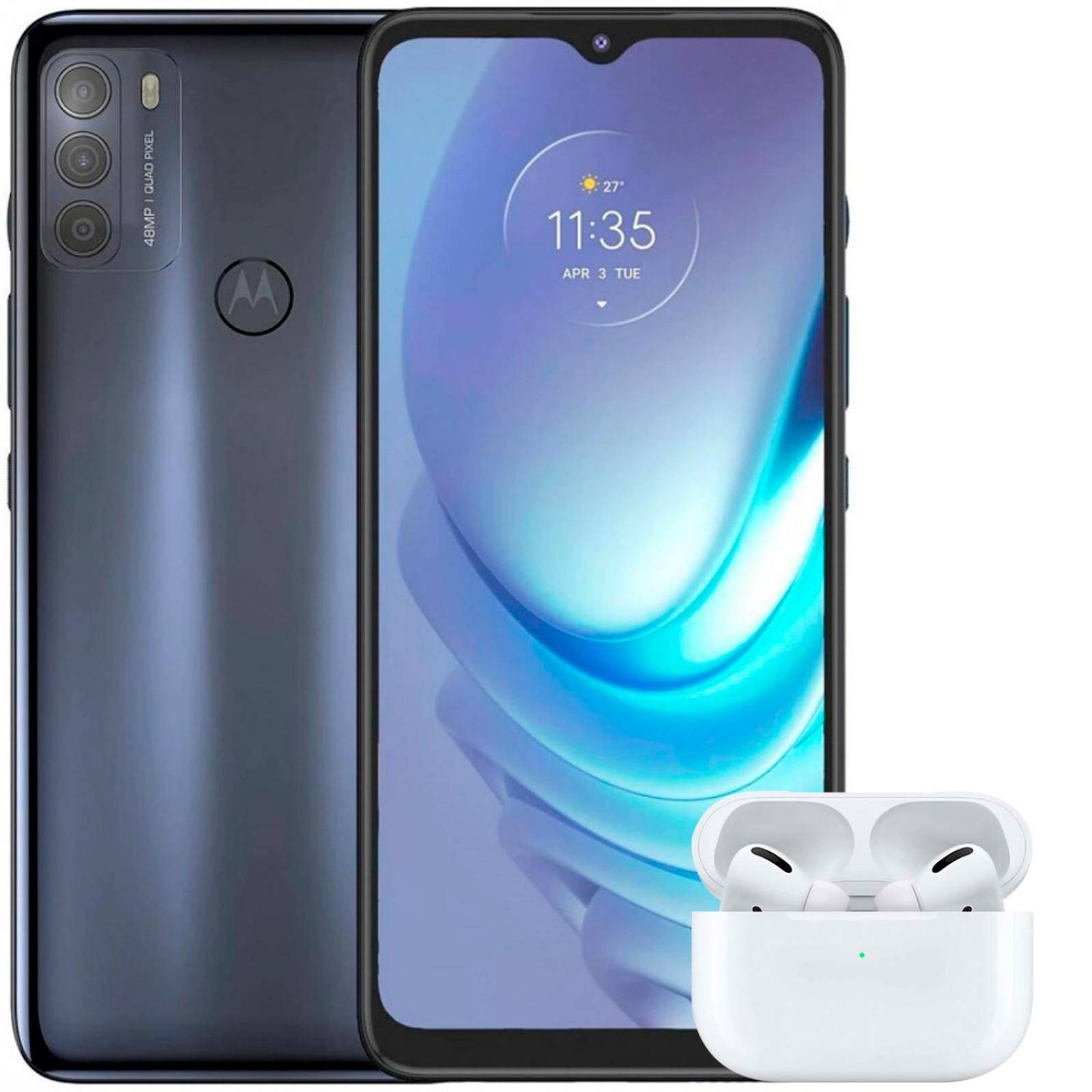 Celular MOTOROLA Moto G50 4GB 128GB Audifonos Inalambricos 