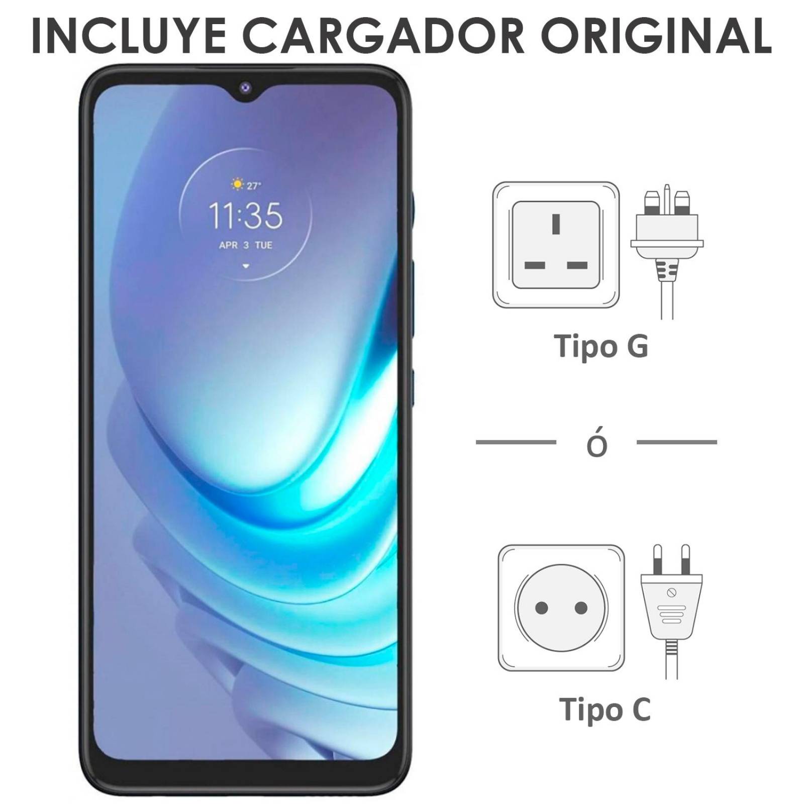 Celular MOTOROLA Moto G50 4GB 128GB Audifonos Inalambricos 