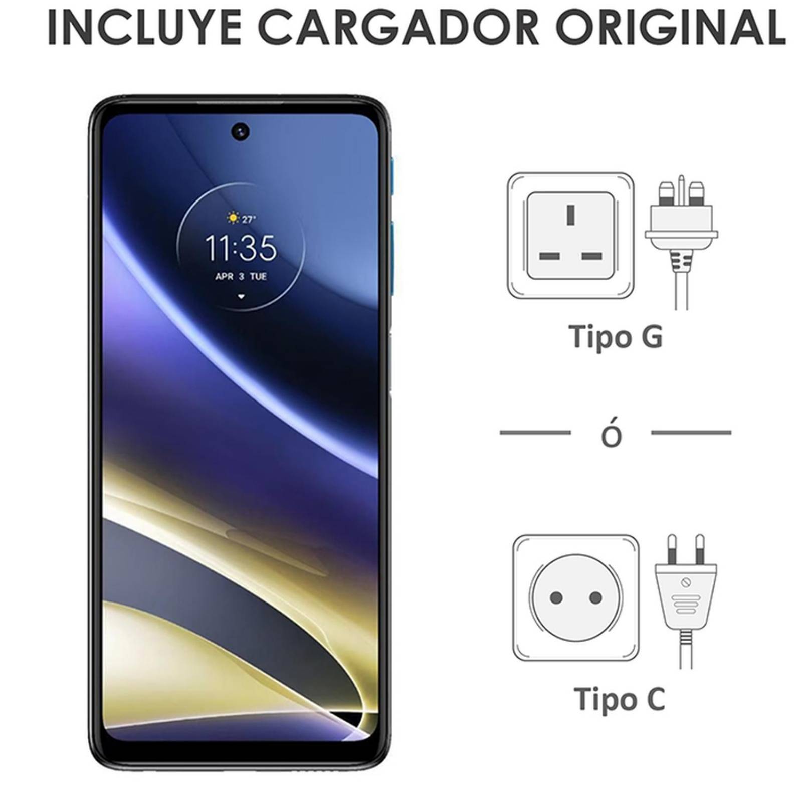 Celular MOTOROLA Moto G51 5G 8GB 128GB 6.8 FHD+ LCD 120Hz Triple Camara 50MP