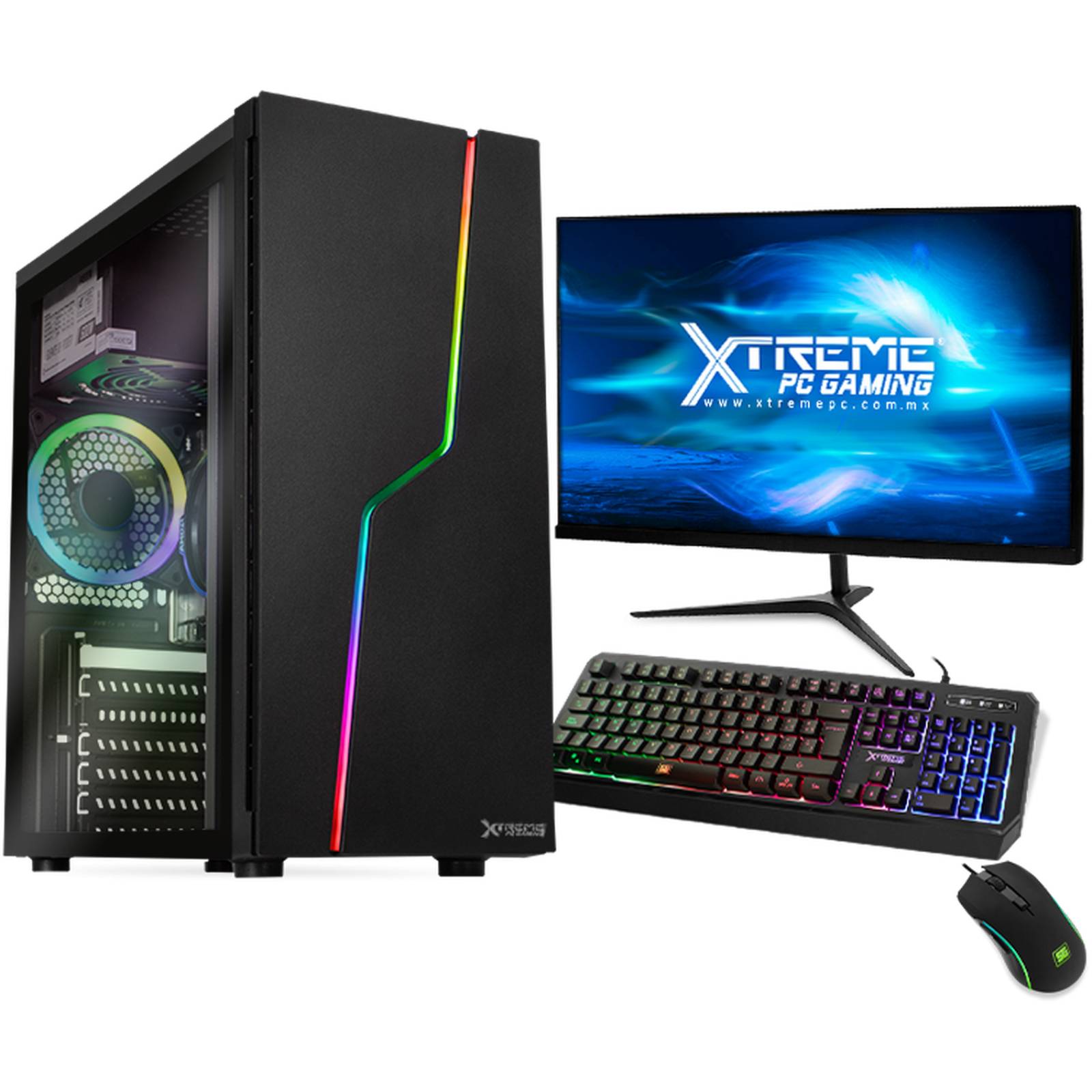 Xtreme PC Gamer AMD Radeon Vega Renoir Ryzen 5 5600G 8GB SSD Monitor 23.8 WIFI 