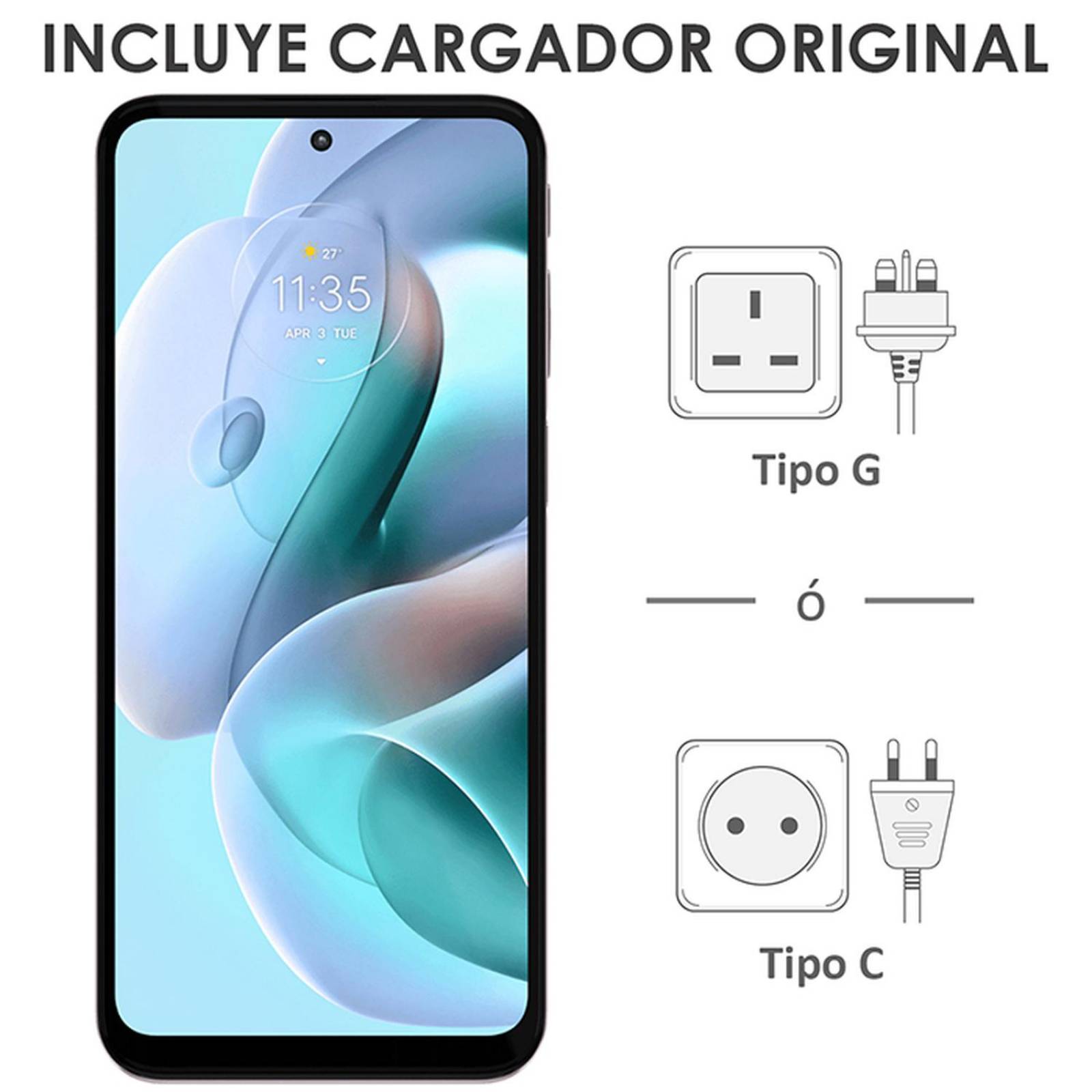 Celular MOTOROLA Moto G41 6GB 128GB 6.4" FHD+ 48MP Pearl Gold + Audifonos Internacional