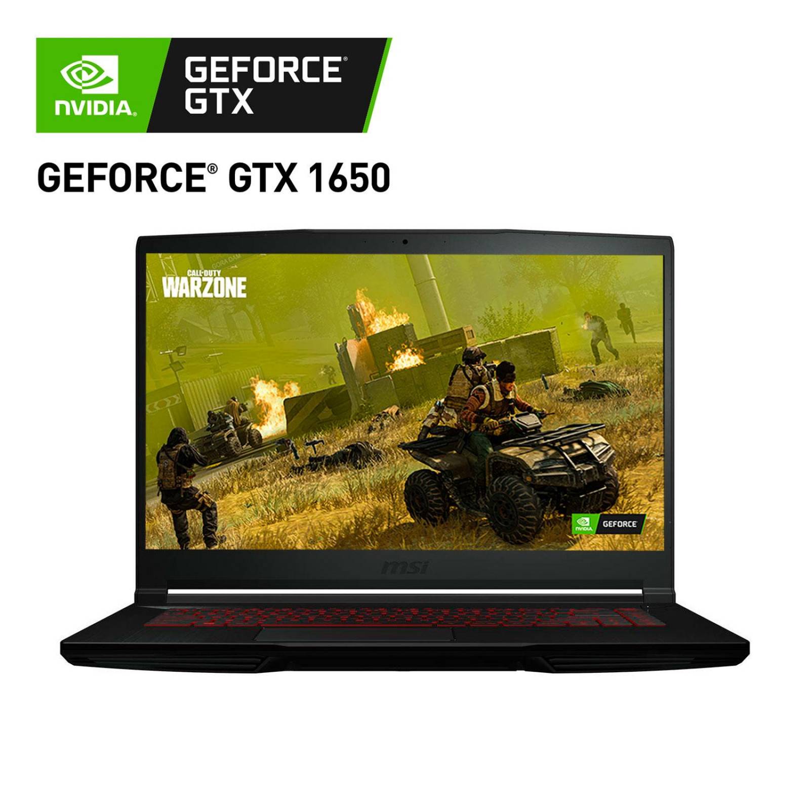 Laptop Gamer MSI GF63 Thin GeForce GTX 1650 Core I5 16GB 1.2TB SSD 15.6" 